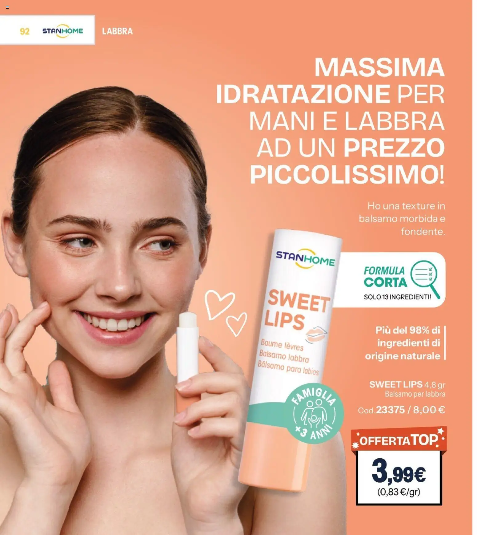 Volantino Stanhome del 23.12.2025 | Pagina: 92 | Prodotti: Balsamo