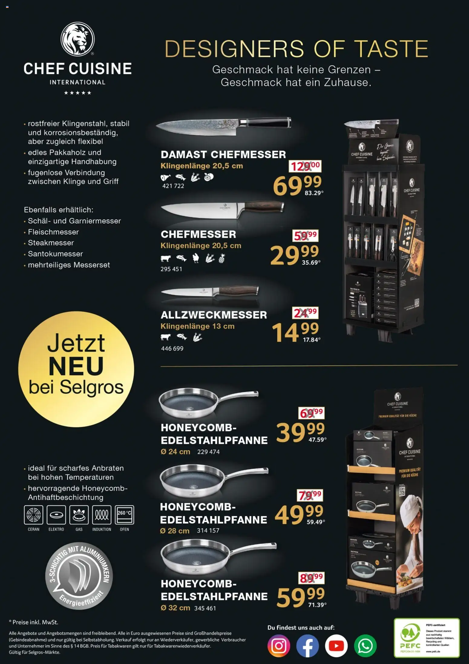 Selgros  Non Food – gültig ab 06.11.2025 | Seite: 16 | Produkte: Ofen, Küche, Schal