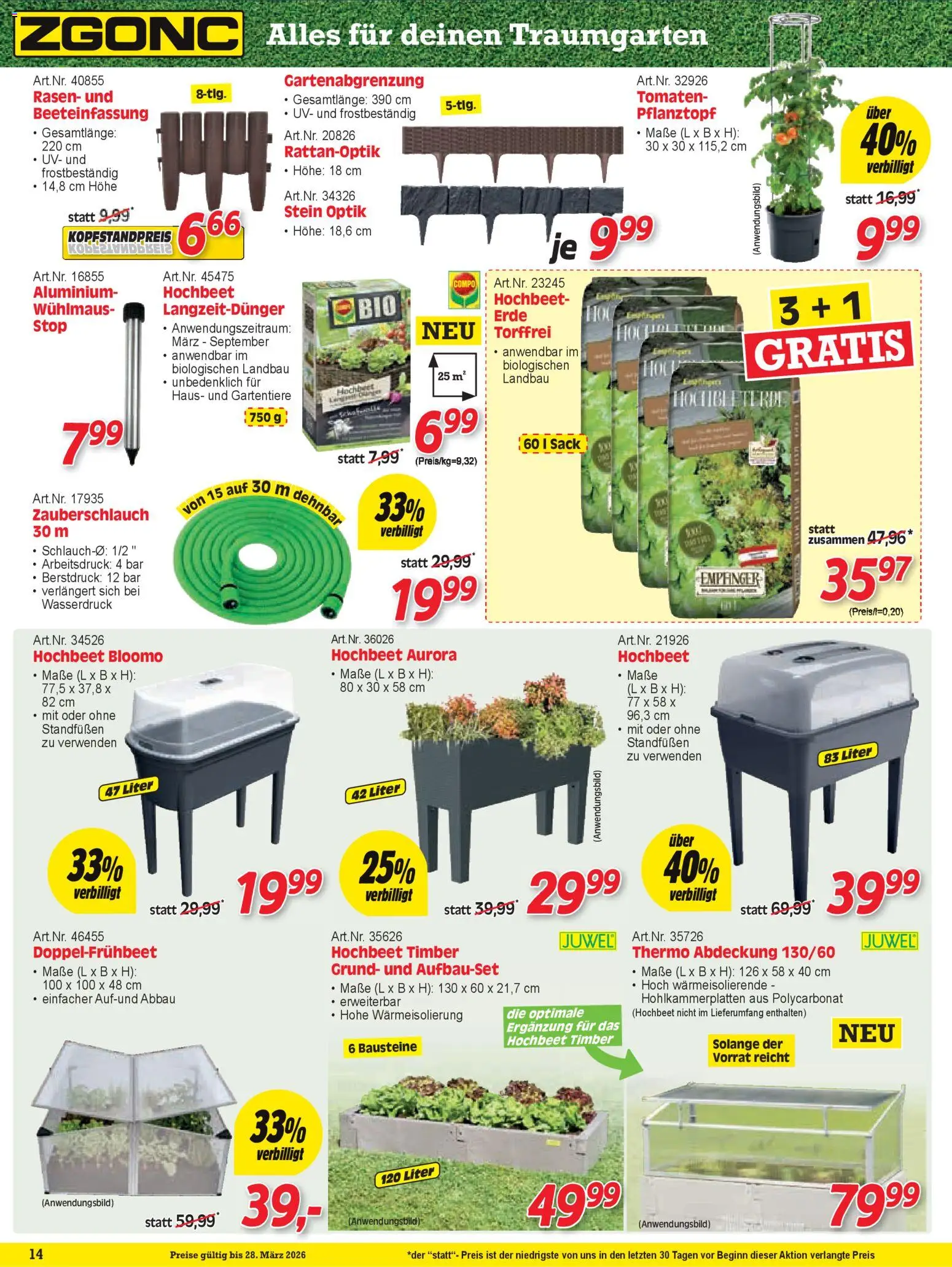 Zgonc Flugblatt März I 2026 gültig ab 01.03.2026 | Seite: 14 | Produkte: Tomaten