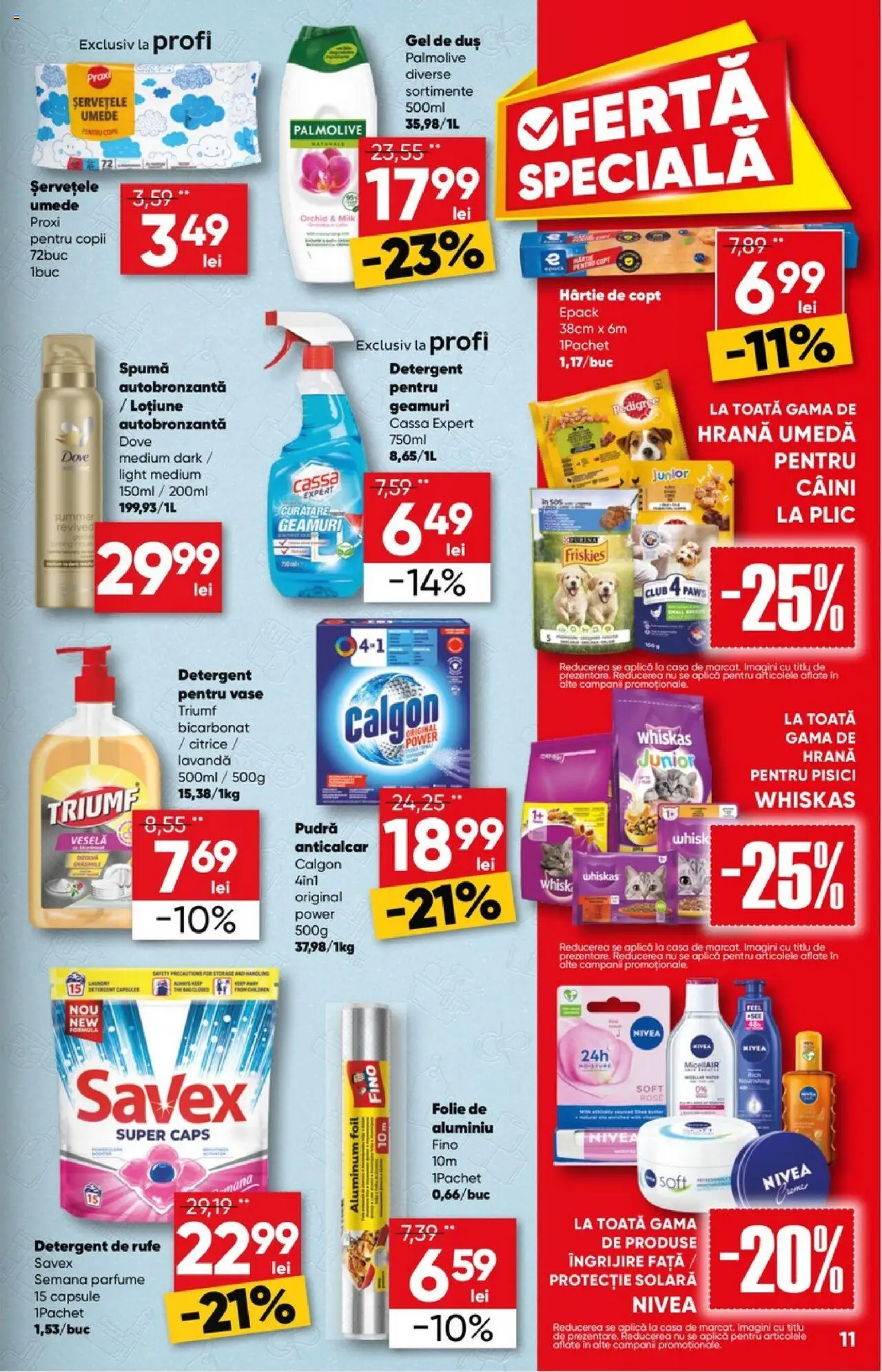 Catalog Profi Loco – valabil de la 06.08.2025 | Pagină: 11 | Produse: Duș, Pudră, Protecție solară, Gel de duș