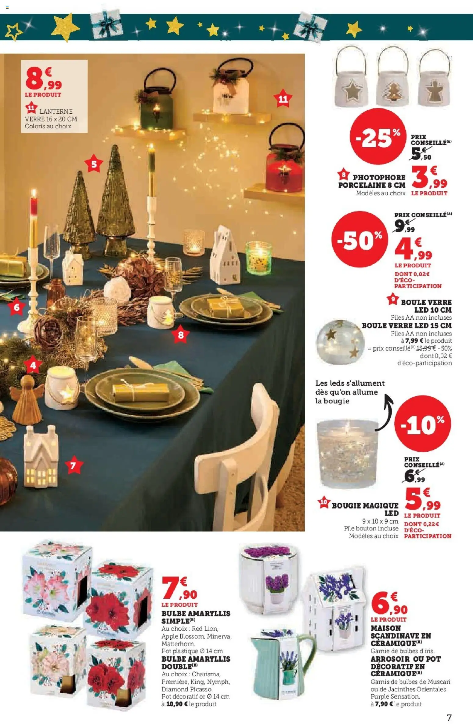 {H1} | Page: 7 | Produits: Porcelaine, Arrosoir, Piles