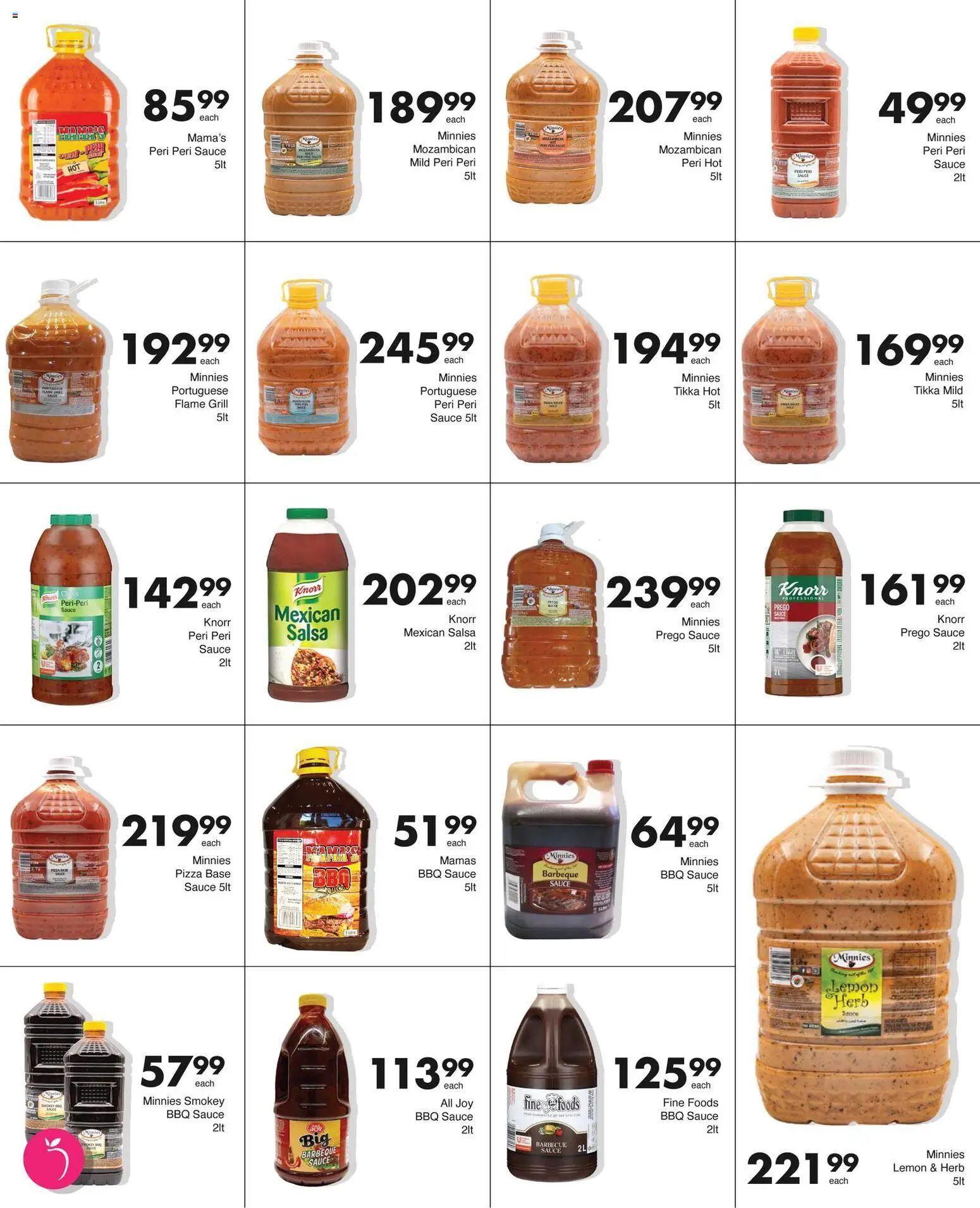 New Save catalogue – valid from 27.10.2025 | Page: 8 | Products: Grill, Pizza, Sauce, Lemon