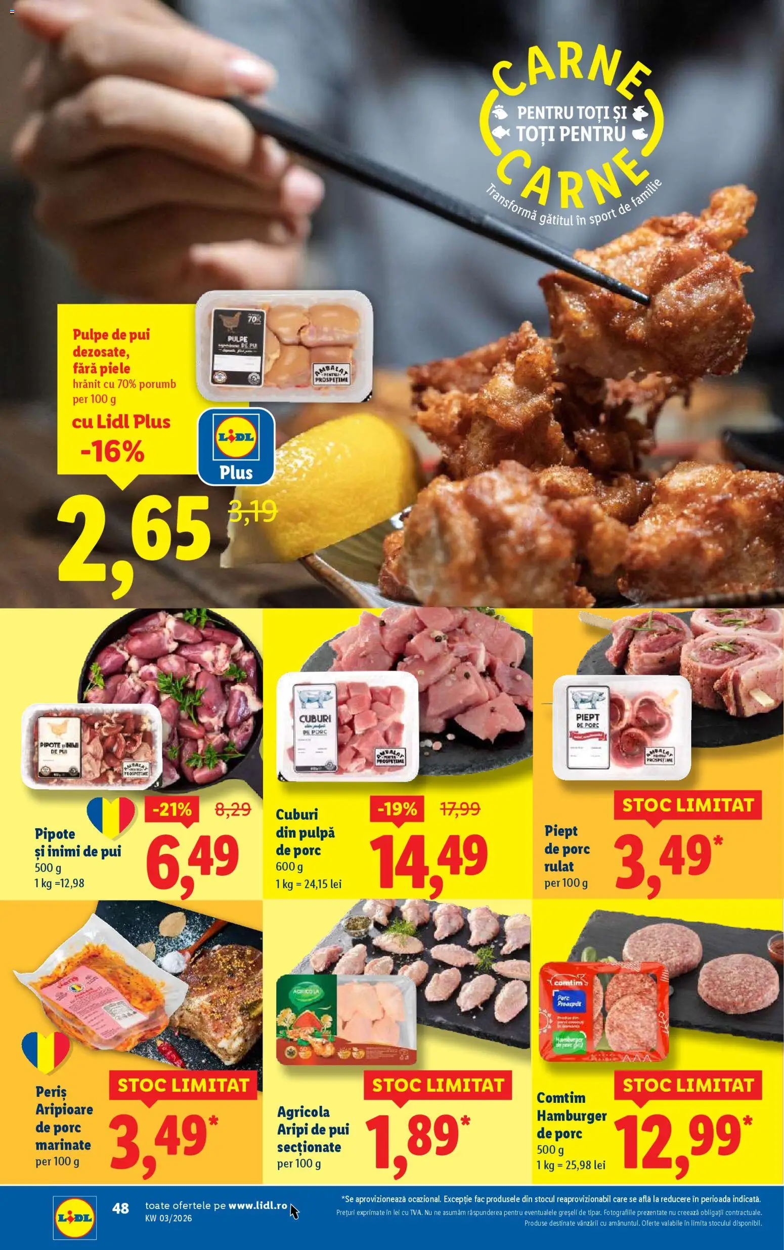 Noul catalog Lidl – valabil de la 12.01.2026 | Pagină: 48 | Produse: Hacıyatmaz Kedi Oyuncağı, Porumb