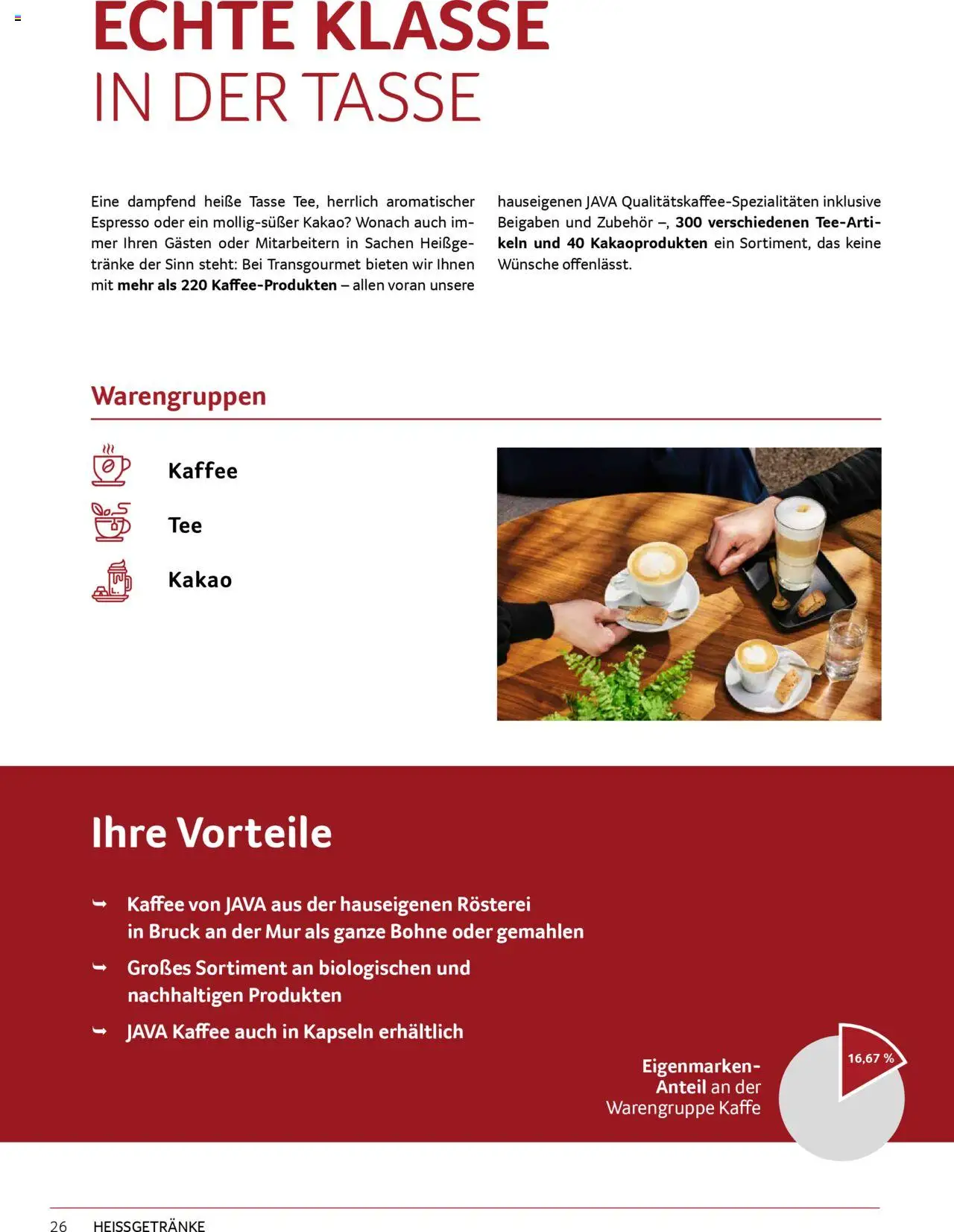 Transgourmet Sortimentskompetenz gültig ab 08.07.2024 | Seite: 26 | Produkte: Kaffee
