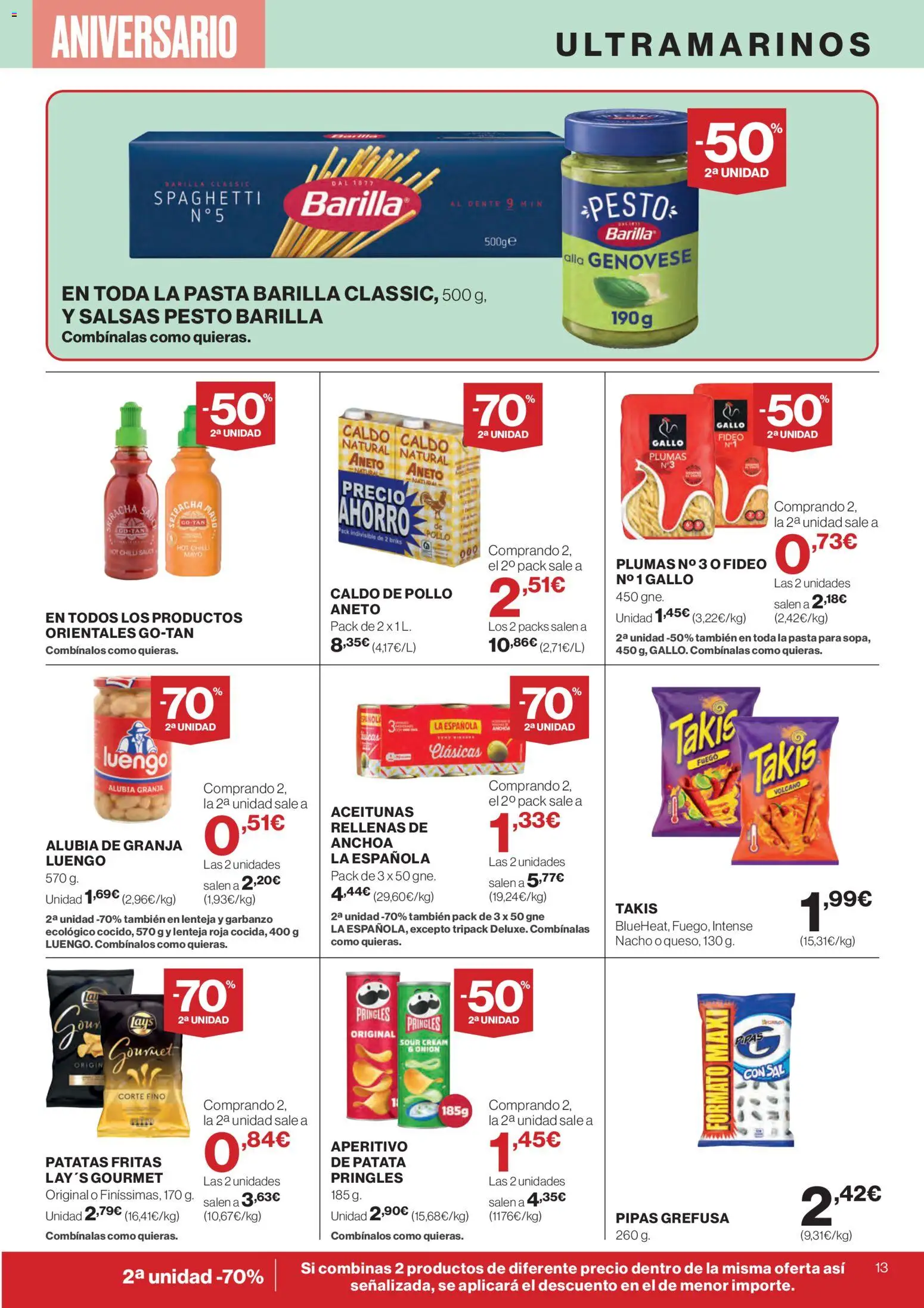 Supercor folleto │ válido desde el 06.11.2025 | Página: 13 | Productos: Pasta, Anchoa