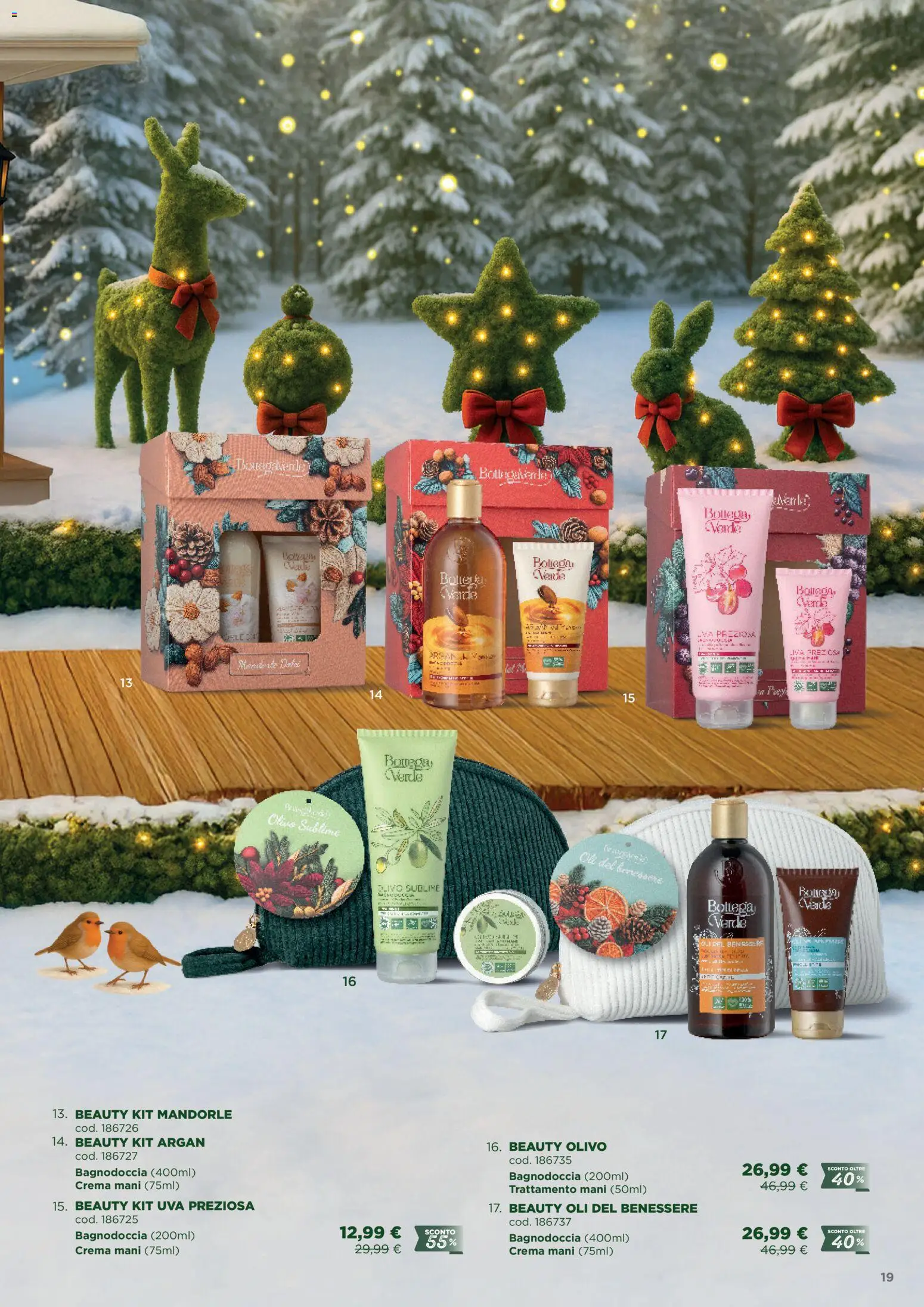 Volantino Bottega Verde del 03.11.2025 | Pagina: 19 | Prodotti: Crema, Olive, Mandorle, Uva