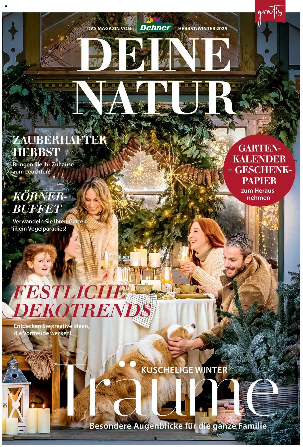 Dehner Prospekt Deine Natur – gültig ab 09.10.2025 | Seite: 1