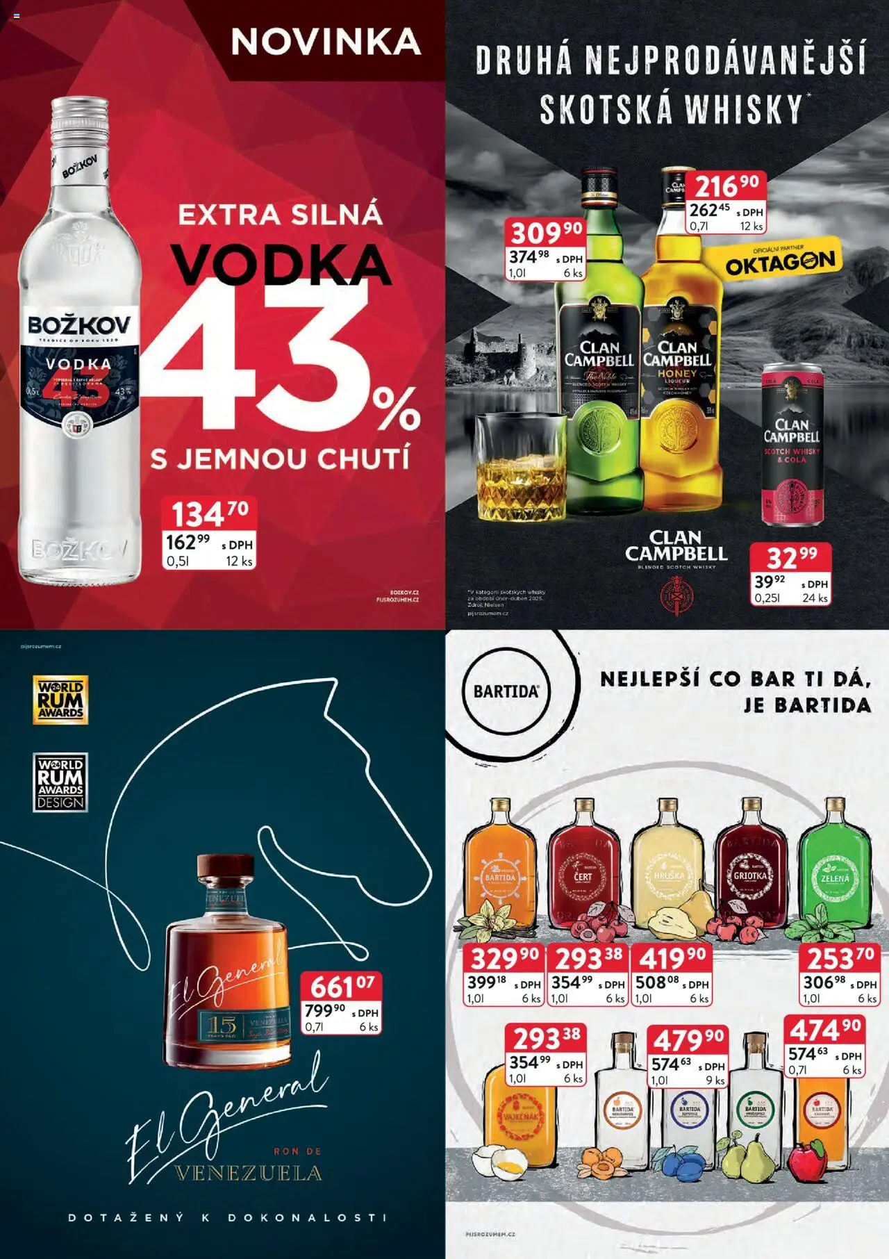 Astur & Qanto leták - Velkoobchod 09/2025 od 01.09.2025 | Strana: 17 | Produkty: Vodka, Whisky, Božkov, Cola