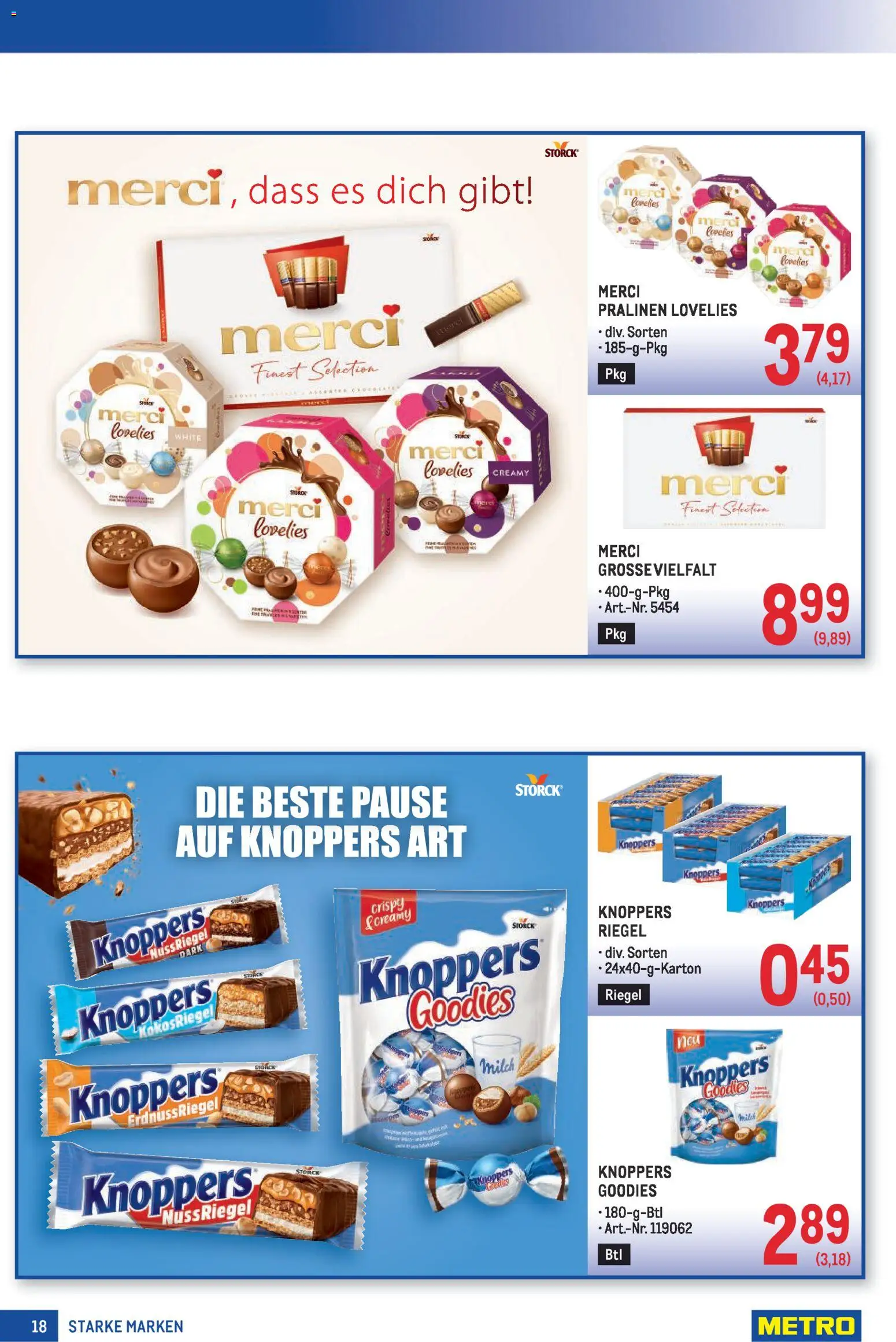 Metro angebote Starke Marken gültig ab 02.04.2026 | Seite: 18 | Produkte: Milch