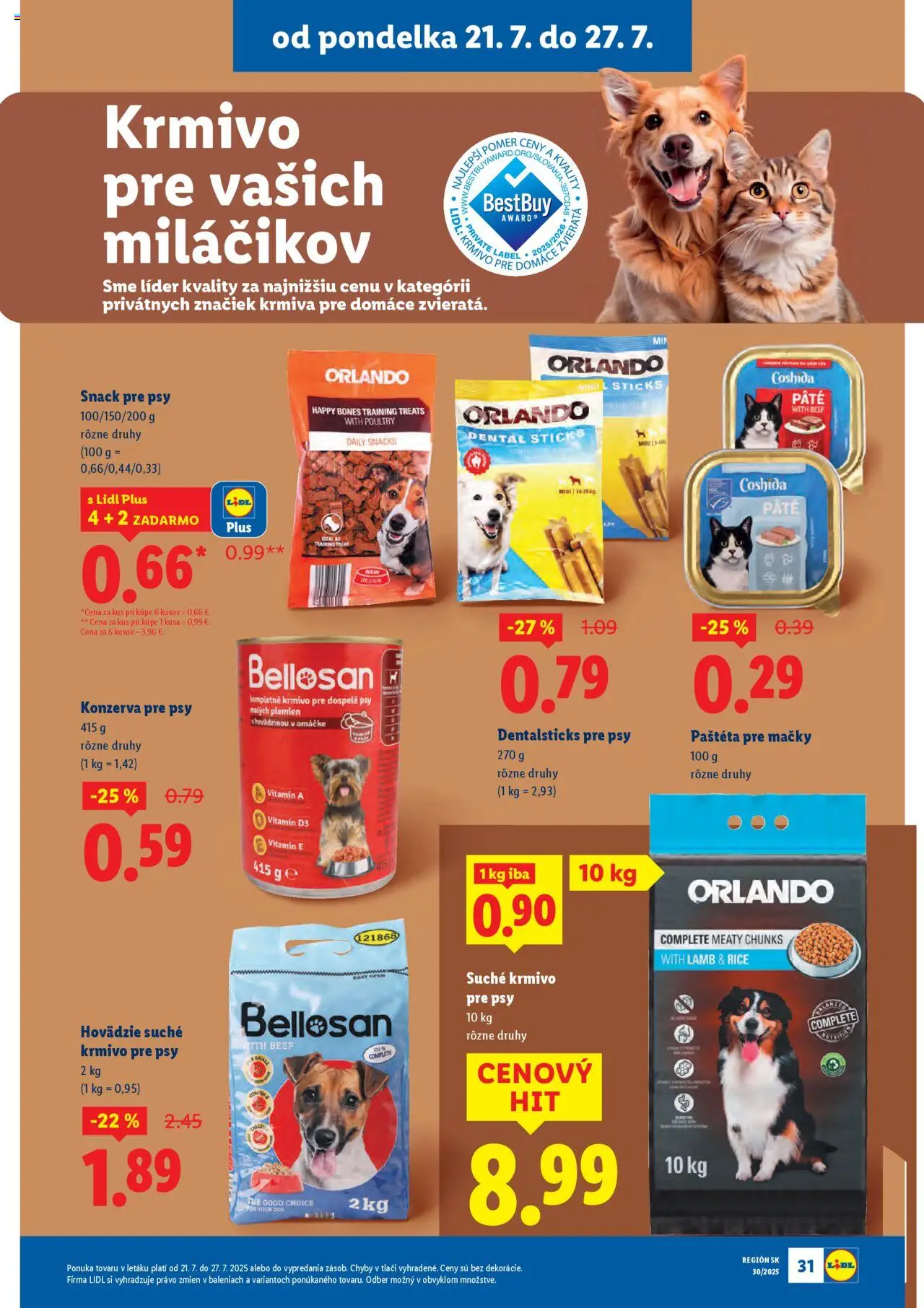Lidl leták │ platný od 21.07.2025 | Strana: 45