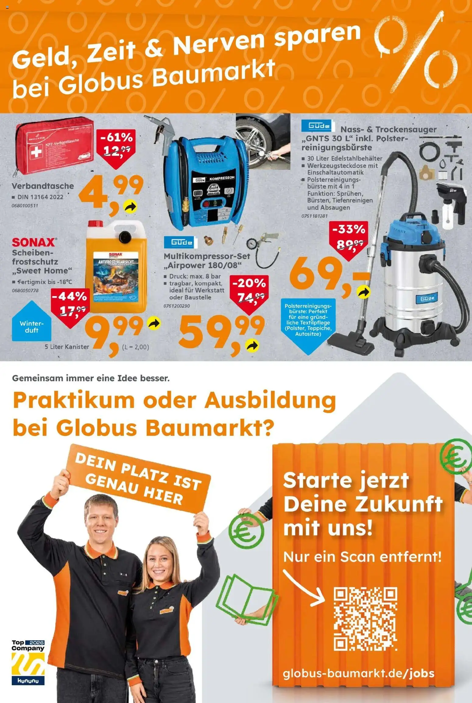 Globus Baumarkt prospekt Hösbach	 – gültig ab 01.02.2026 | Seite: 7 | Produkte: Top, Duft, Bürste
