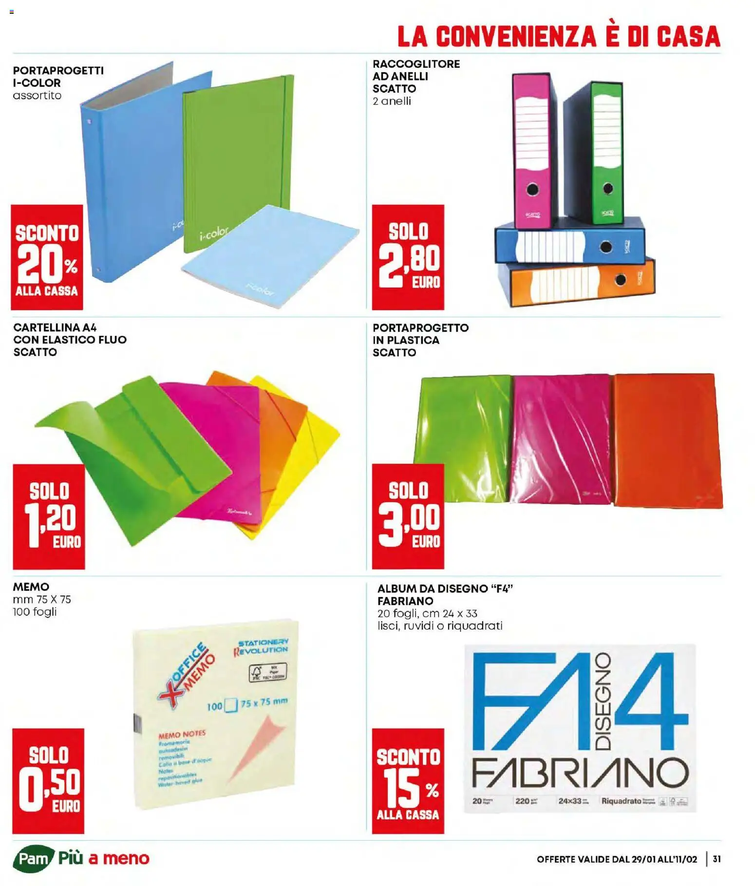 Volantino Panorama del 29.01.2026 | Pagina: 31 | Prodotti: Colla