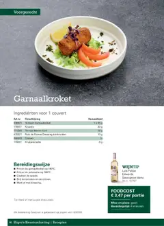 Sligro - M - Resto bistro favourite dish - Voorbeeld van een folder van Sligro, geldig van 08.10.2025 | Pagina: 16 | Producten: Tomaten, Kész piskótalap, Kapszulás kávé, Tomaat