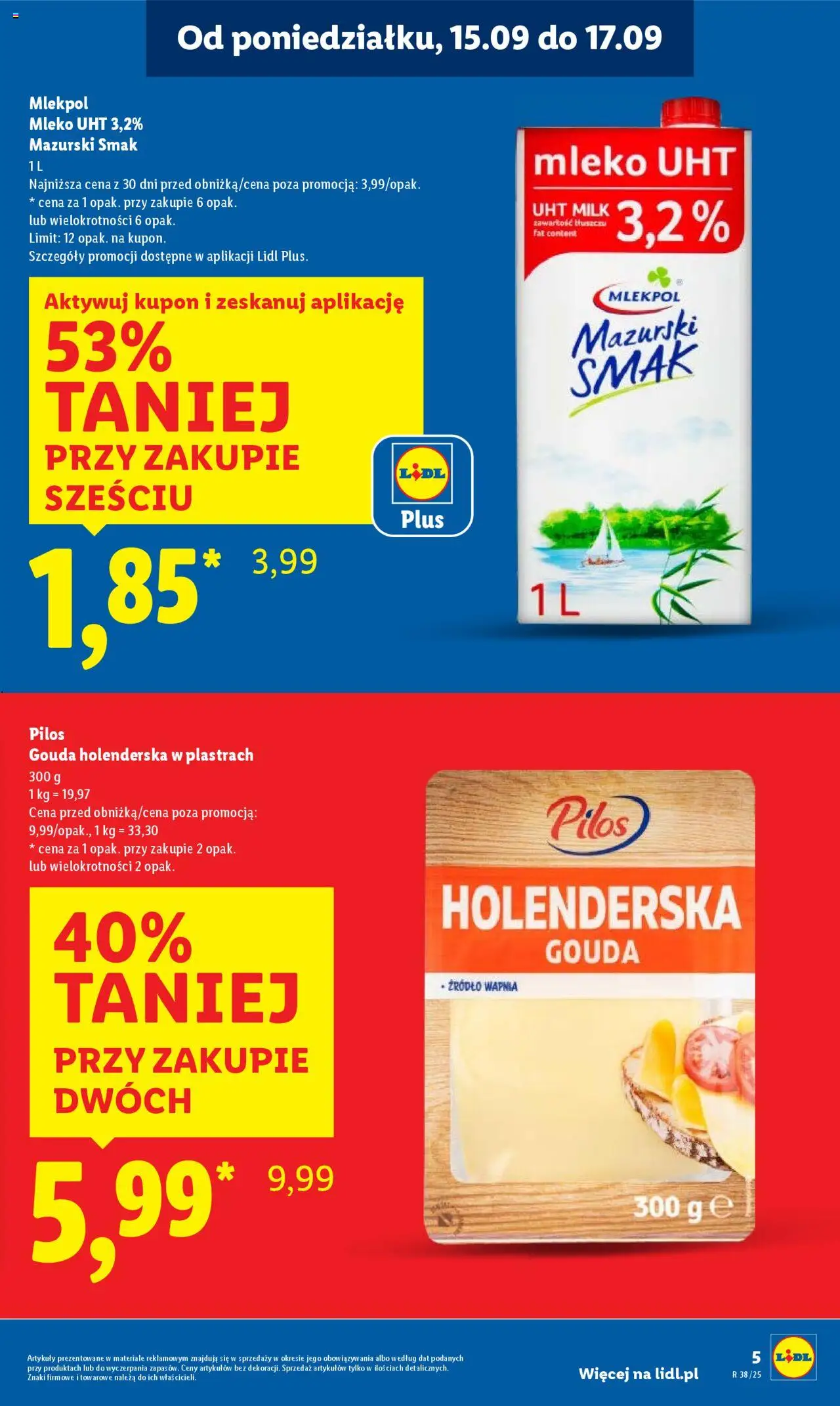 Lidl Gazetka od 15.09.2025 | Strona: 5