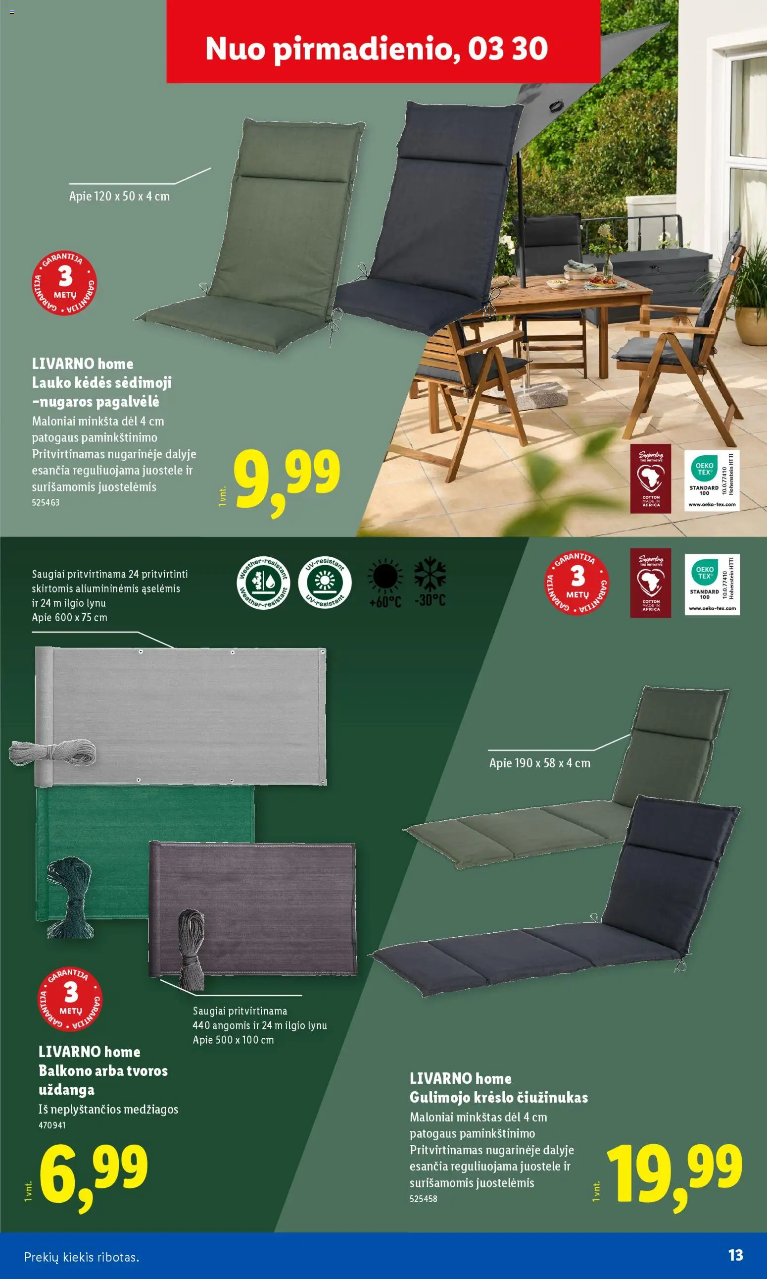 LIDL akcijos nuo 30.03.2026 | Puslapis: 13 | Prekių: Pagalvėlė