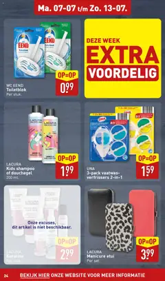  | Pagina: 24 | Producten: Wc, Mars, Shampoo, Etui