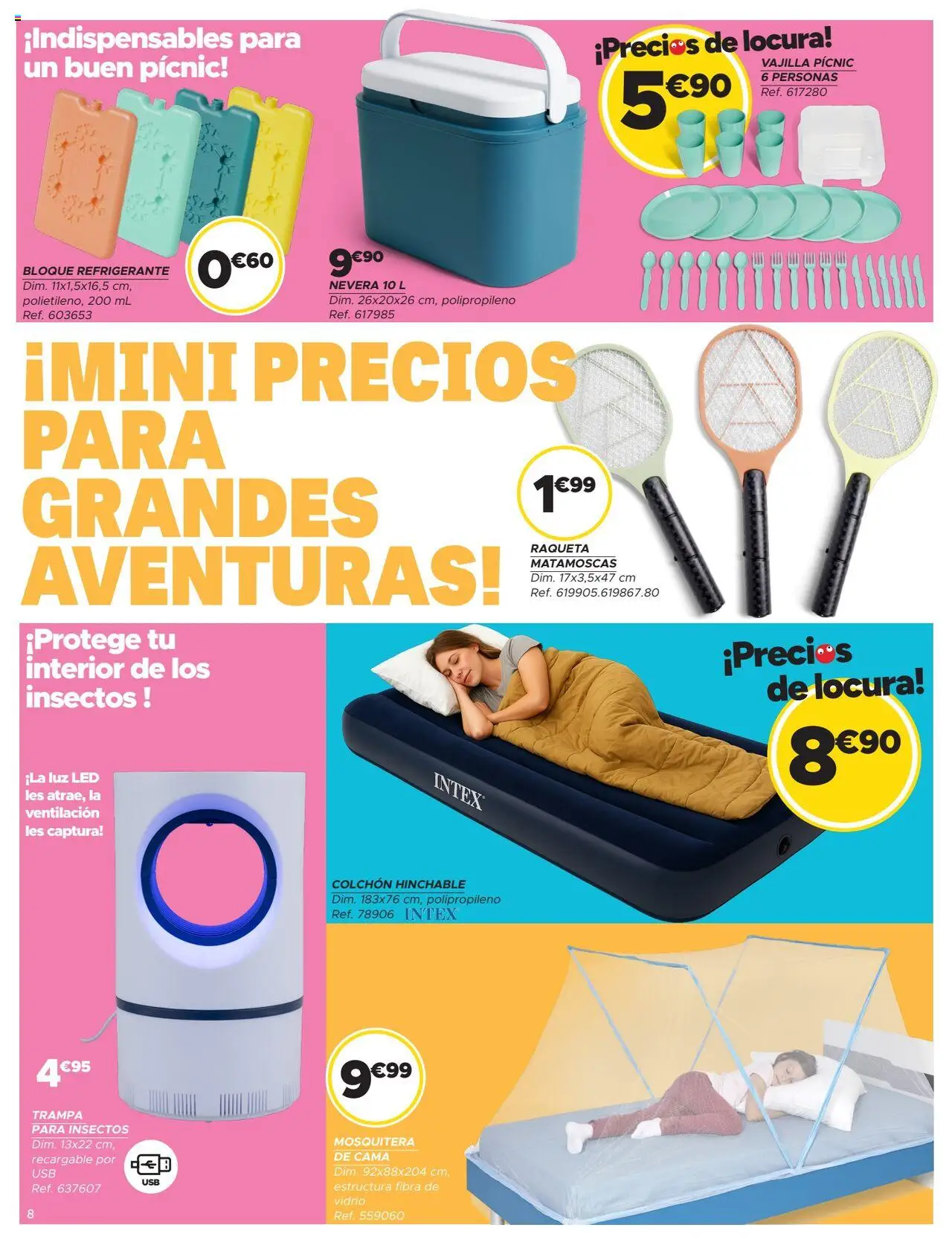 GiFi folleto │ válido desde el 03.06.2025 | Página: 8 | Productos: Colchon, Βρεφικό κρεβάτι, Nevera, Cama