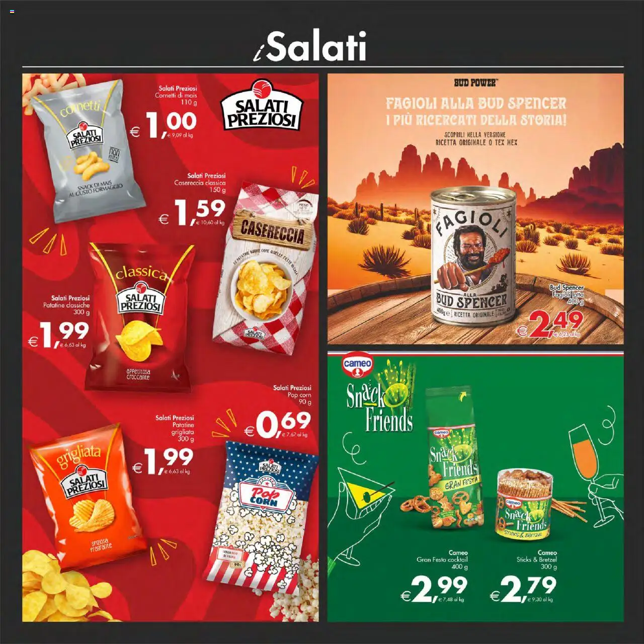 Volantino Decò del 12.09.2025 | Pagina: 27 | Prodotti: Bretzel, Fagioli, Formaggio, Pop corn