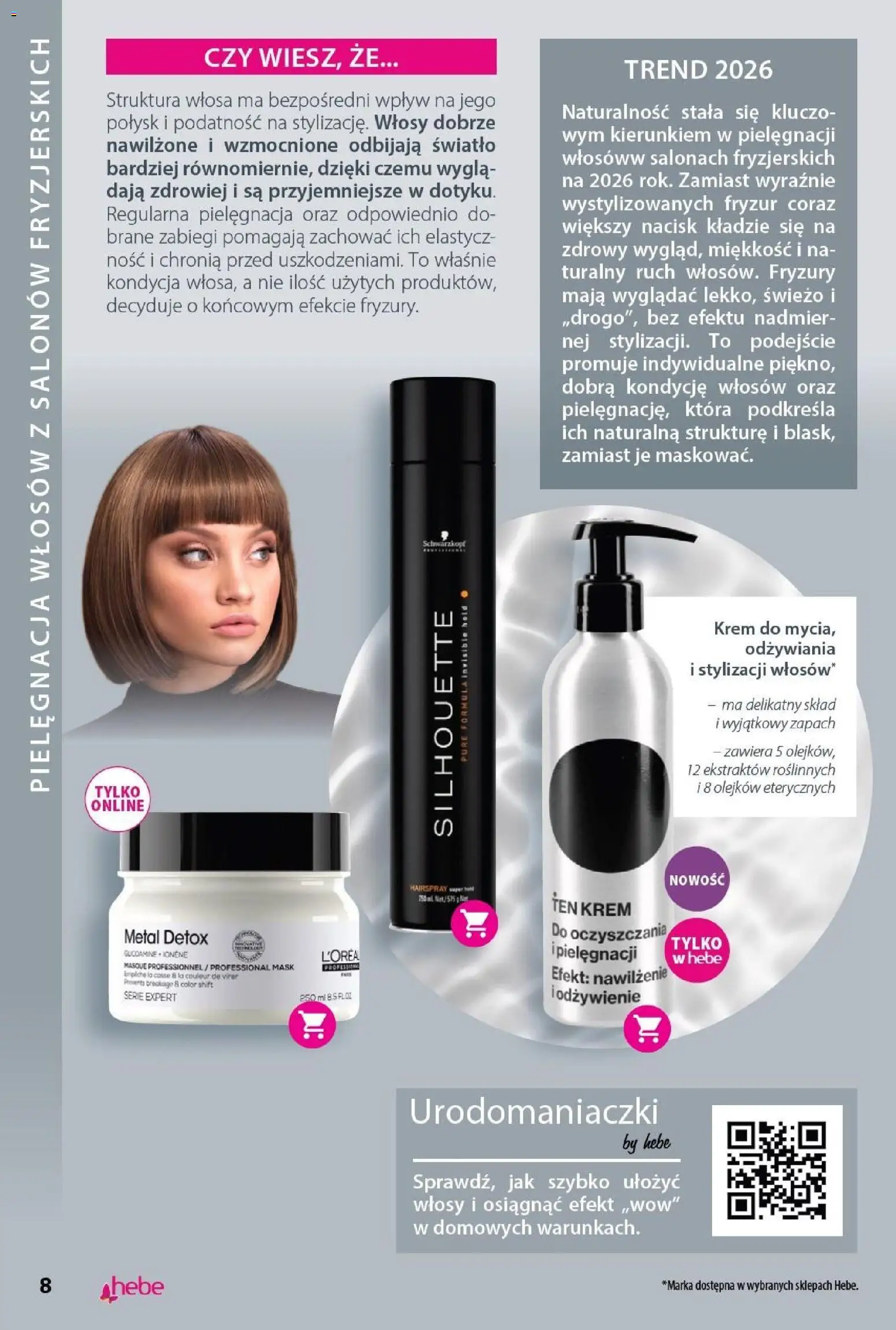 Hebe Gazetka - Katalog od 31.01.2026 | Strona: 8 | Produkty: Zapach, Krem