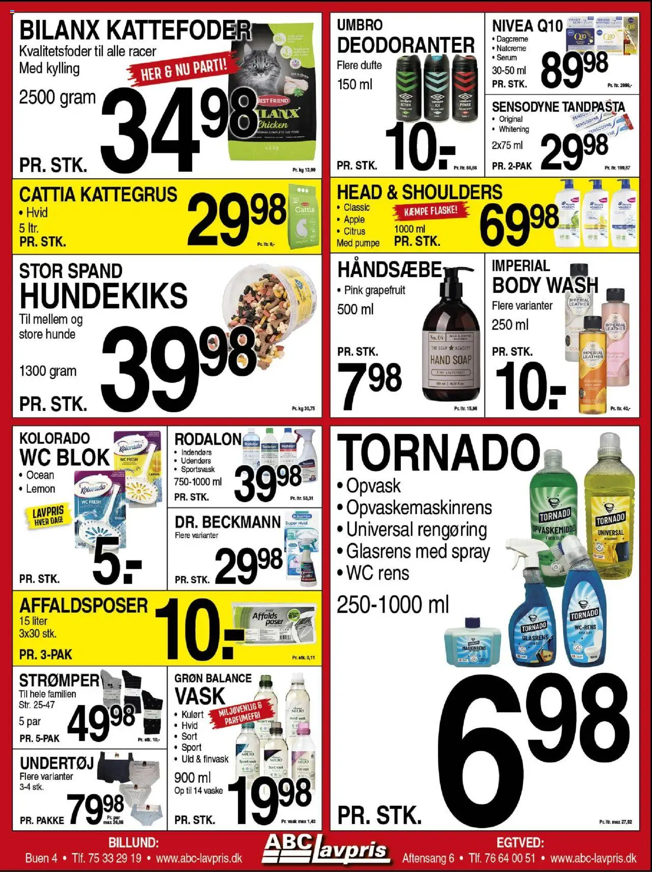 Abc Lavpris Tilbudsavis gyldig fra 28.05.2025 | Side: 9 | Produkter: Deodorant, WC blok, Toilet, Undertøj