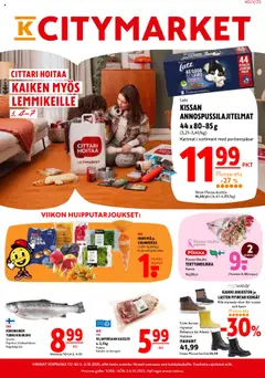 K-Citymarket-mainoslehti voimassa 02.10.2025 alkaen