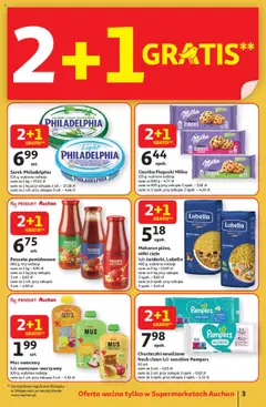 Auchan Gazetka od 05.06.2025 | Strona: 3 | Produkty: Mango, Pampers, Milka, Ciastka