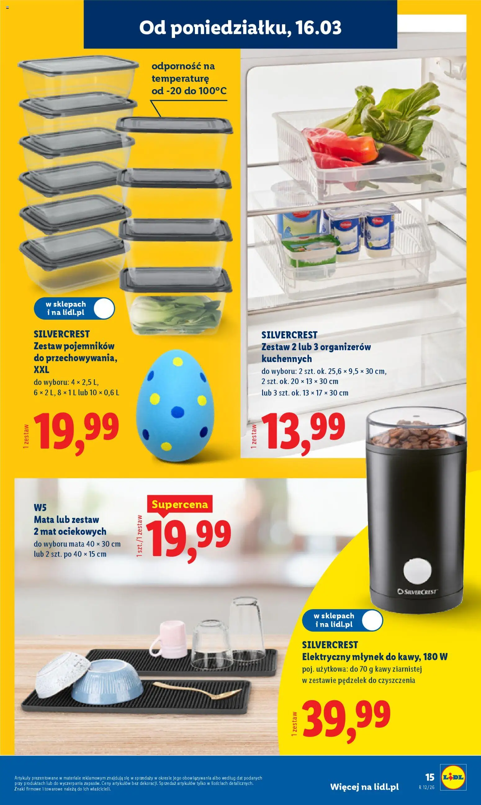 Lidl Polsko leták - Oferta wazna od 16.03.2026 | Strana: 17 | Produkty: Mlýnek