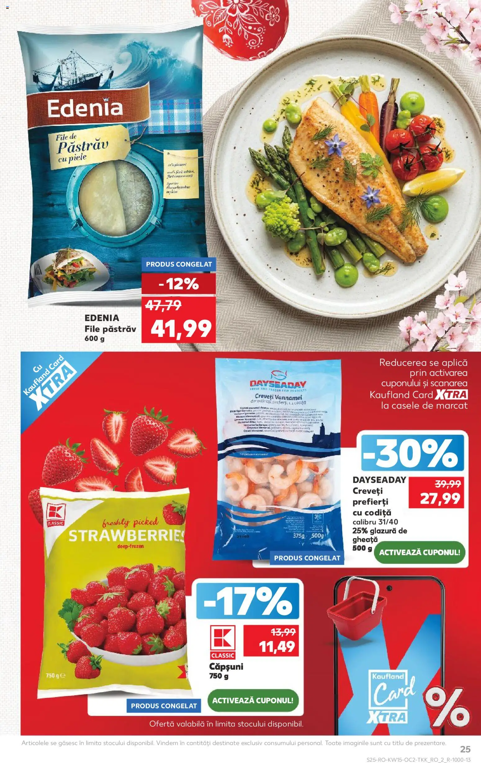 Noul catalog Kaufland – valabil de la 08.04.2026 | Pagină: 25 | Produse: Căpșuni