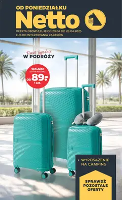 Pogląd oferty "Netto gazetka od poniedziałku NonFood" - ważna od 20.04.2026