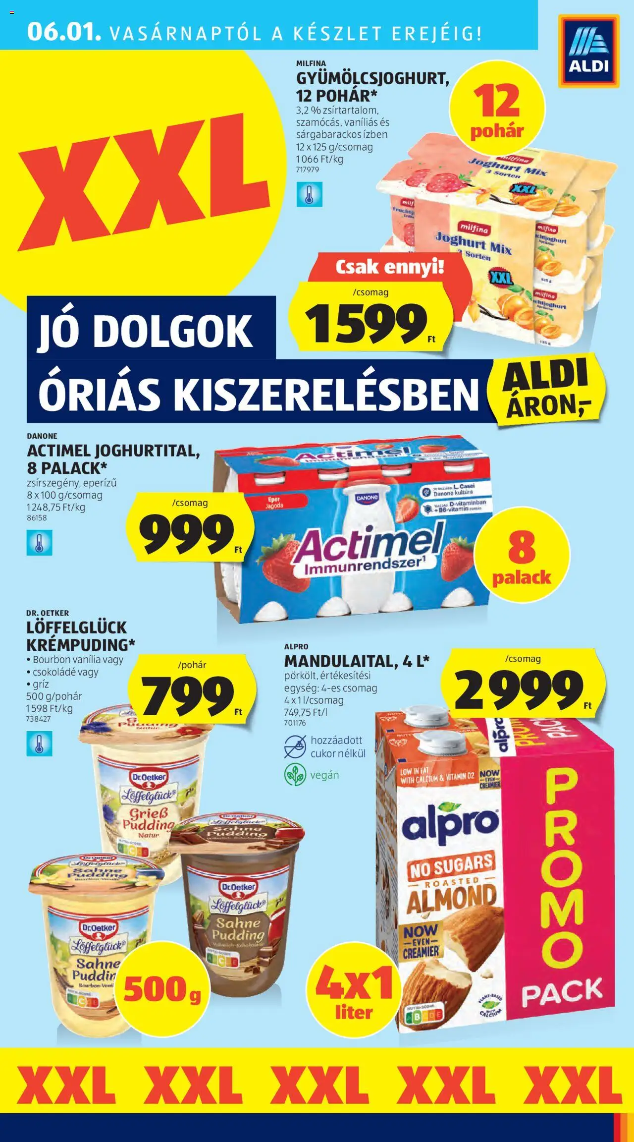 Aldi akciós ujság - amely érvényes a következő dátumtól: 29.05.2025 | Oldal: 35 | Termékek: Alpro, Joghurt, Vegán, Pohár
