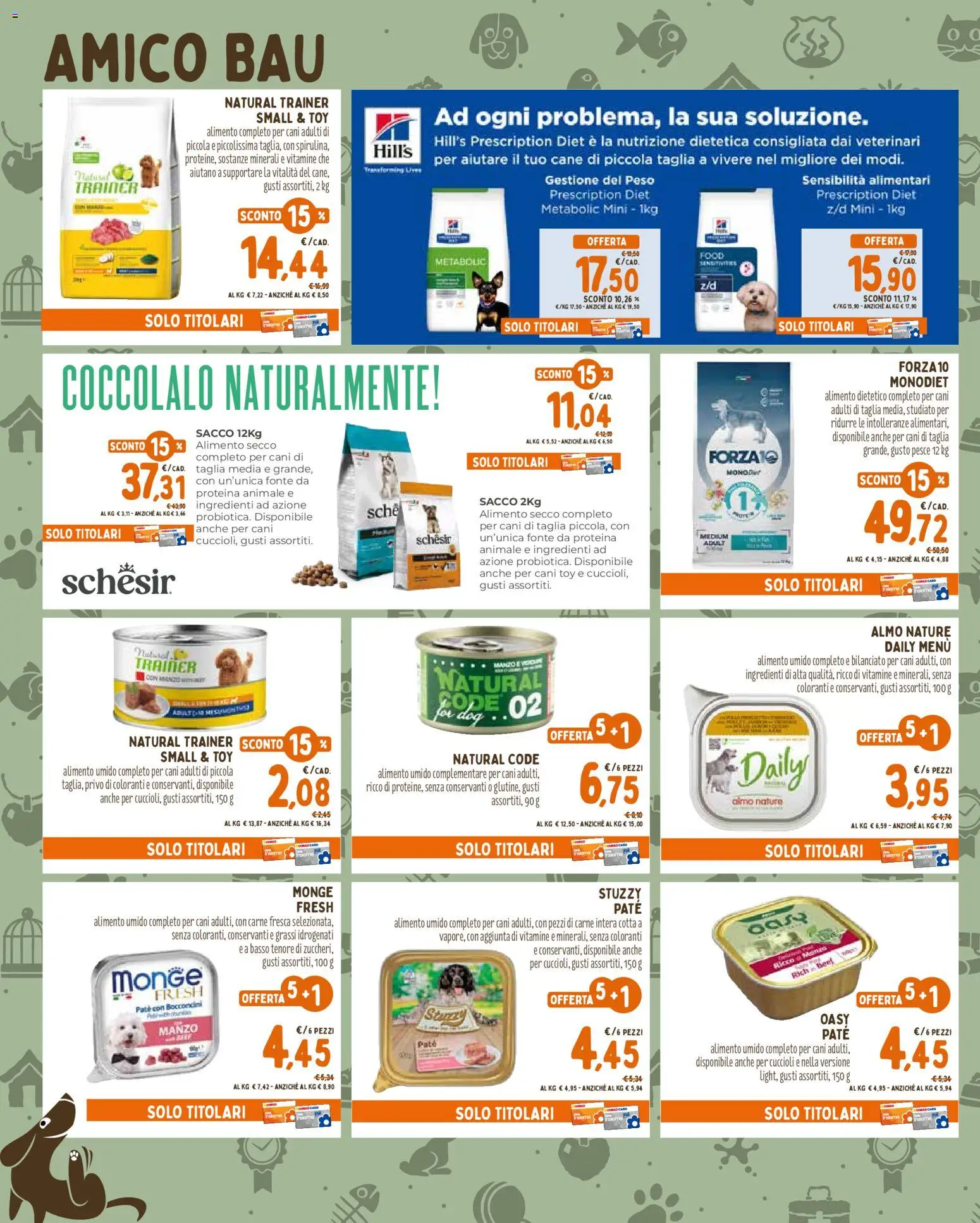Volantino Conad del 07.01.2026 | Pagina: 2 | Prodotti: Paté, Pesce, Manzo