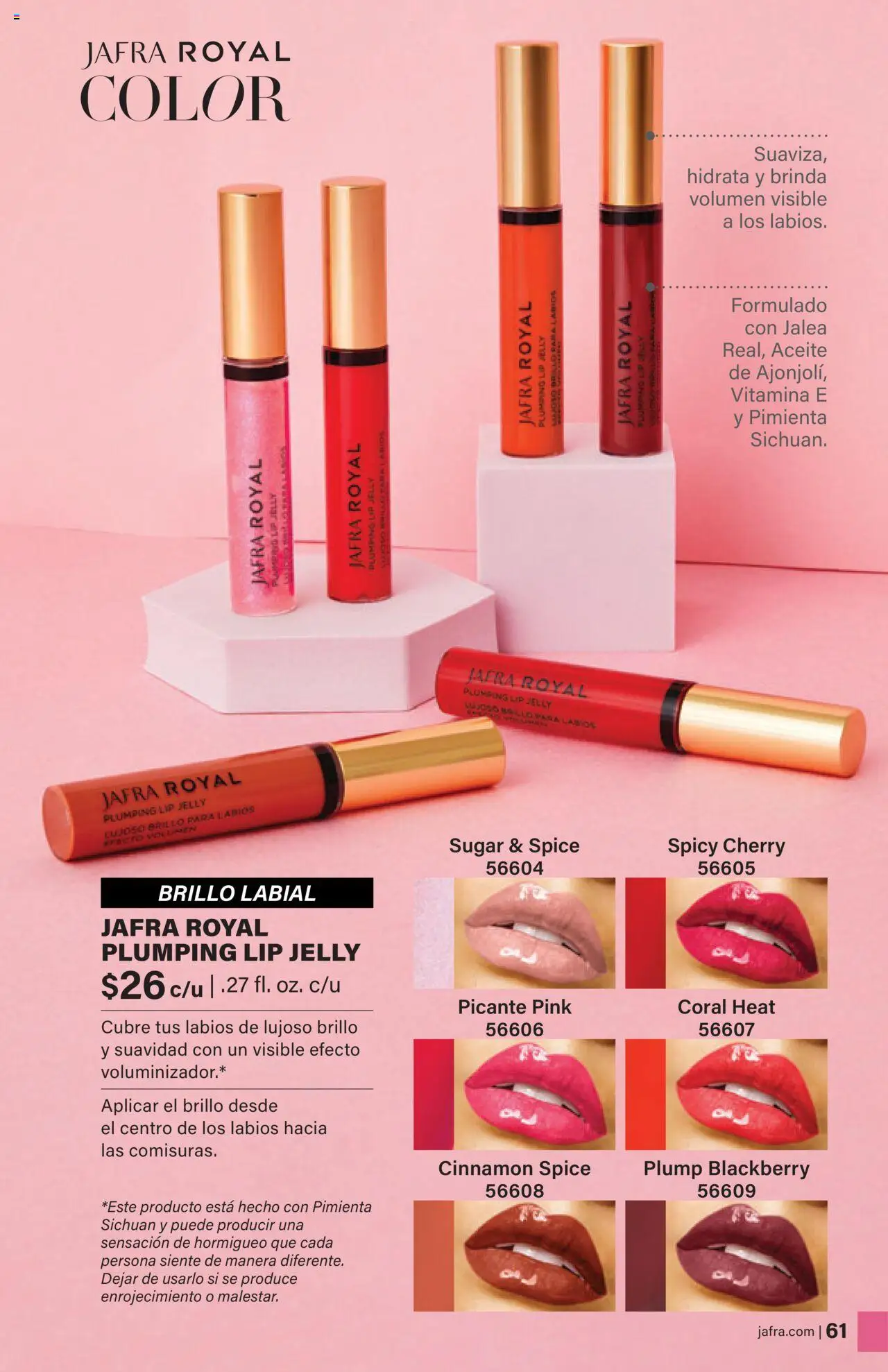 JAFRA folleto │ válido desde el 01.08.2025 | Página: 61 | Productos: Aceite