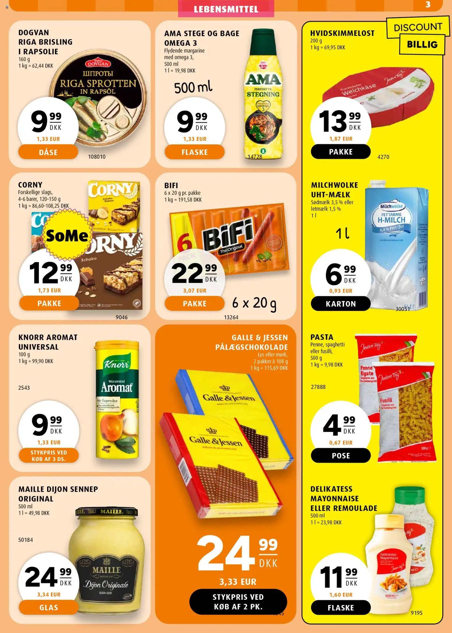 Scandinavian Park tilbudsavis – gyldig fra 29.01.2026 | Side: 3 | Produkter: Spaghetti, Sennep, Pålægschokolade, Jogo de ferramentas