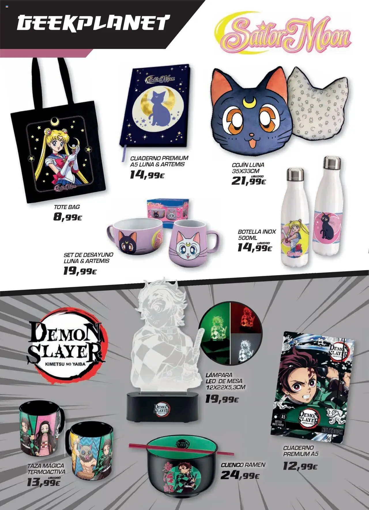 Toy Planet Catálogo de Geek Fan │ válido desde el 01.07.2025 | Página: 22 | Productos: Cojín, Mesa, Lámpara