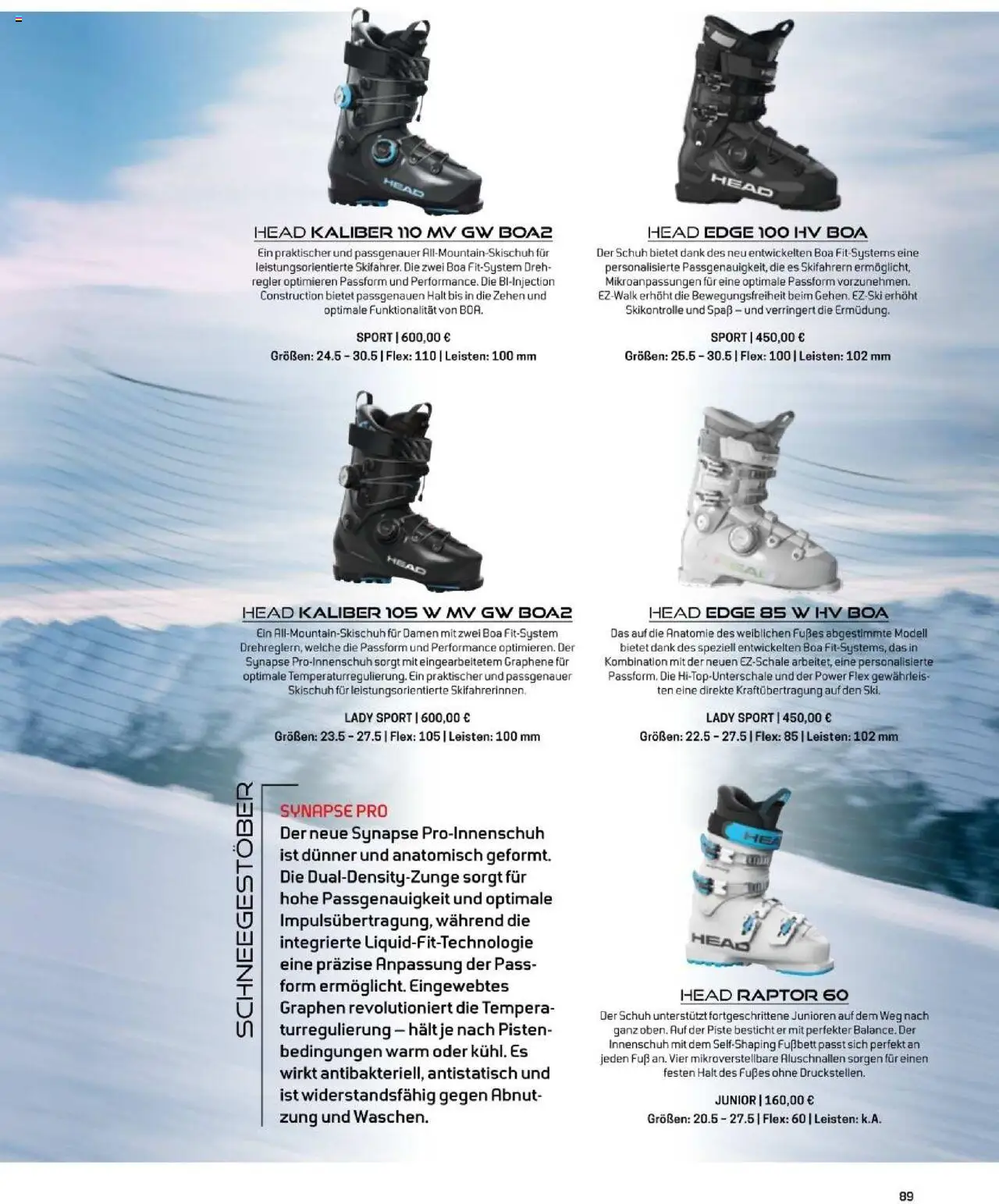 Sport2000 Prospekt Home of Schnee erleben – gültig ab 23.09.2025 | Seite: 89