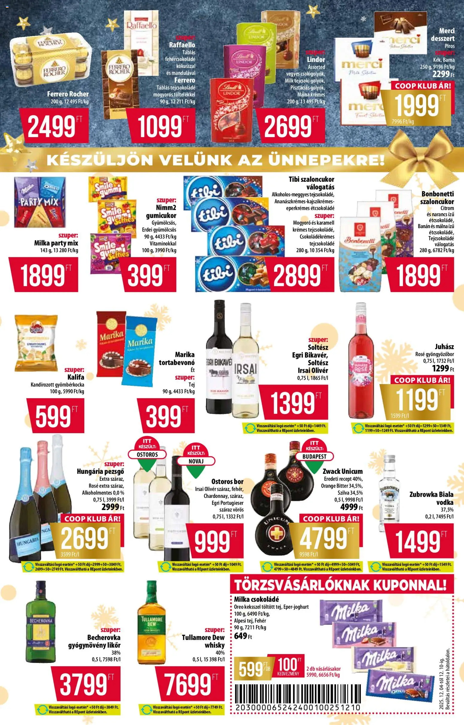 COOP akciós ujság - amely érvényes a következő dátumtól: 04.12.2025 | Oldal: 7