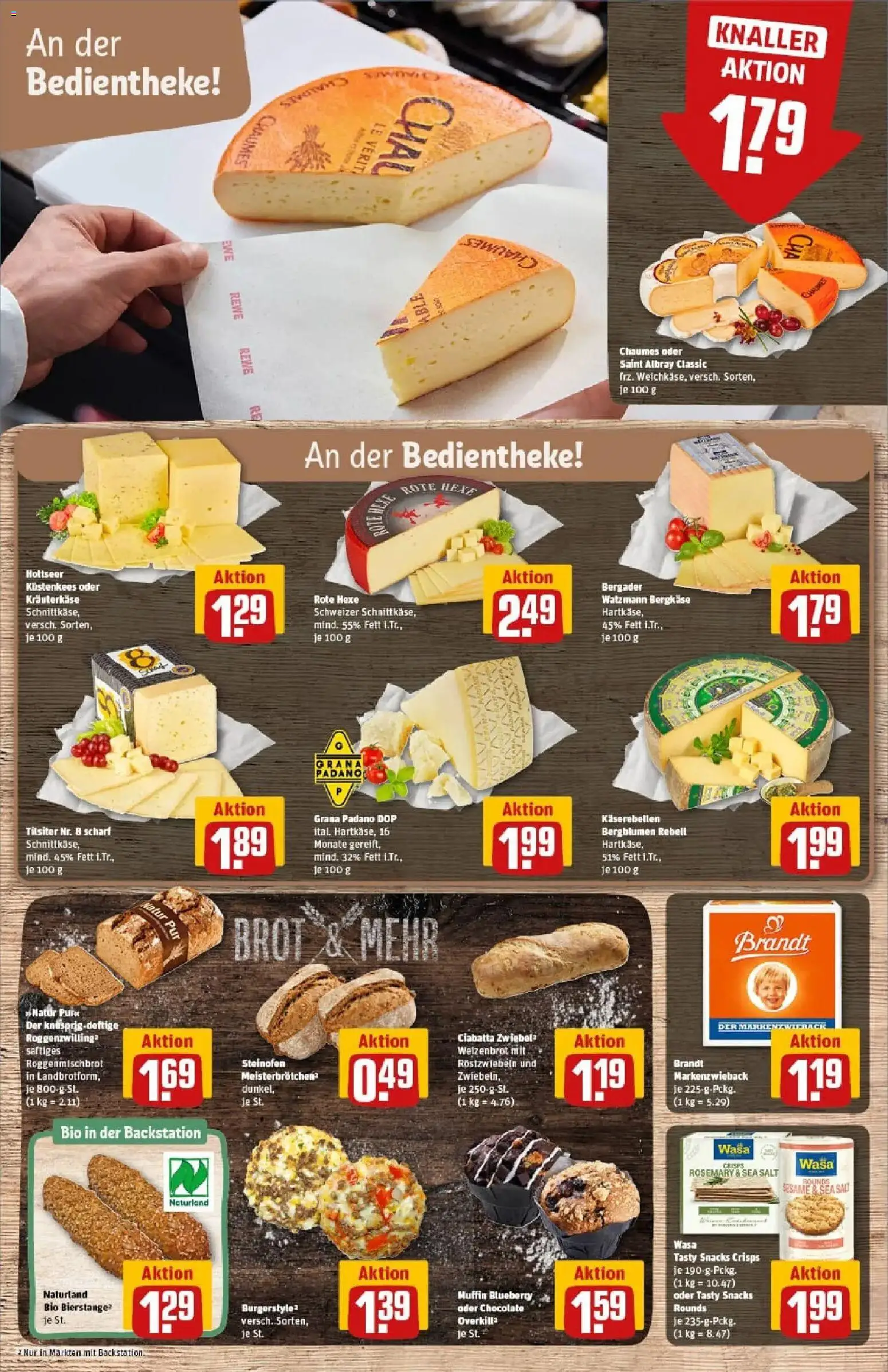 Rewe prospekt Hildesheim	 – gültig ab 26.01.2026 | Seite: 13 | Produkte: Burger, Brot