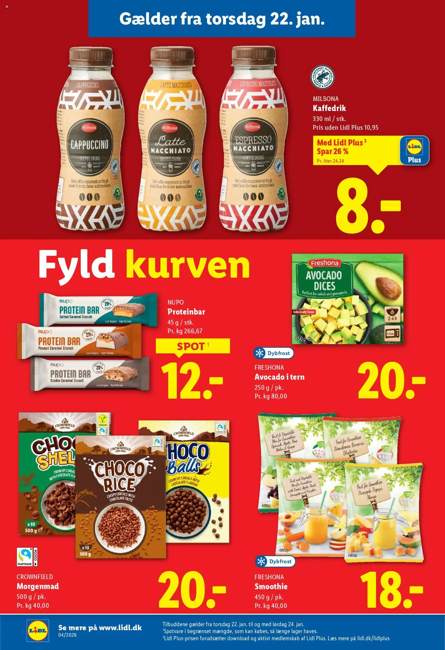 Lidl tilbudsavis – gyldig fra 18.01.2026 | Side: 32 | Produkter: Mango, Avocado, Søm, Guacamole