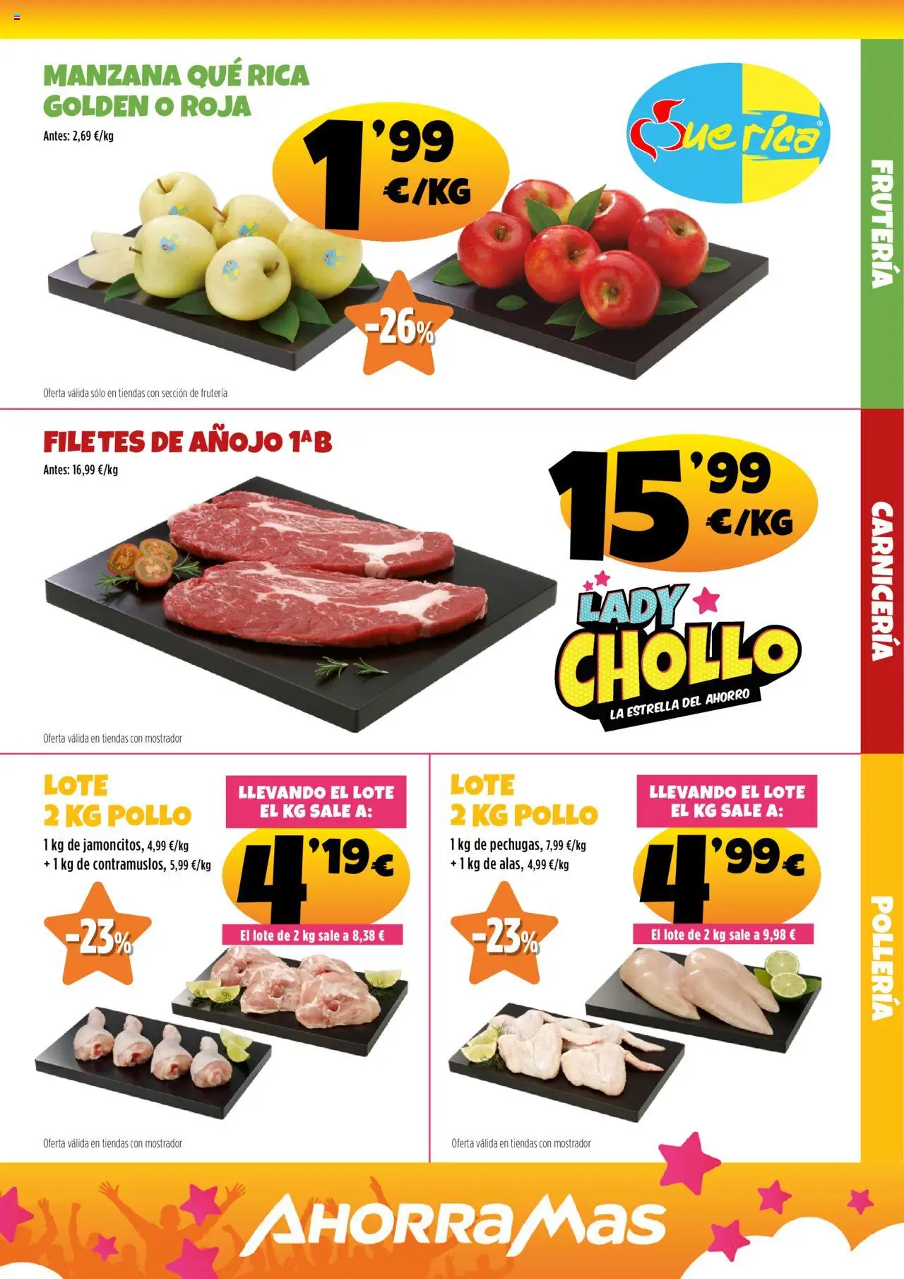 AhorraMas folleto │ válido desde el 25.09.2025 | Página: 3 | Productos: Manzana
