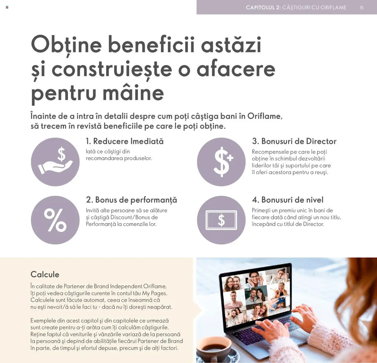 Oriflame catalog - Planul de Succes pentru Partenerul de Brand – valabil de la 09.07.2024 | Pagină: 15