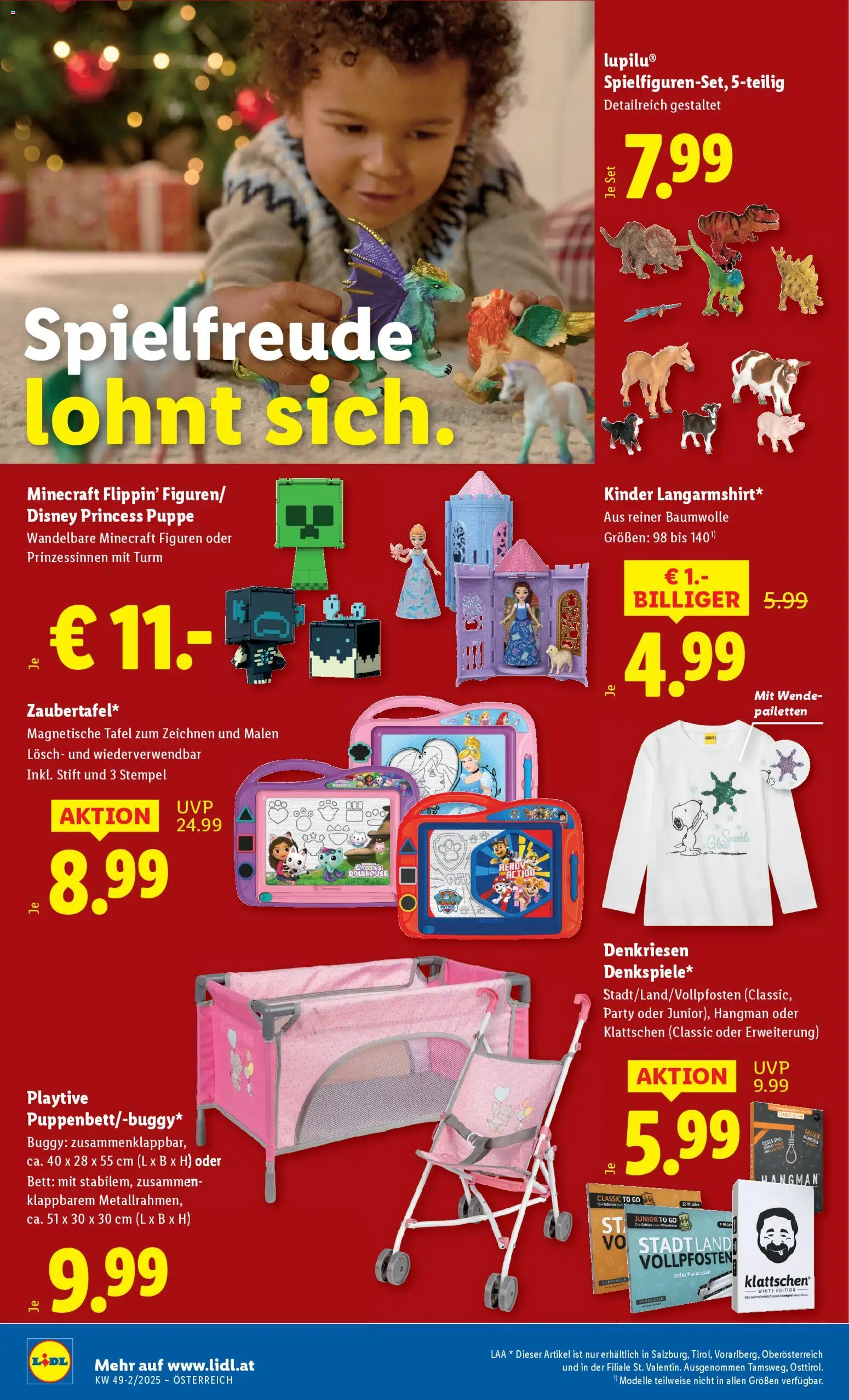 Lidl Flugblatt - Altenmarkt im Pongau, St. Johann im Pongau, Zell am See gültig ab 04.12.2025 | Seite: 28 | Produkte: Bett