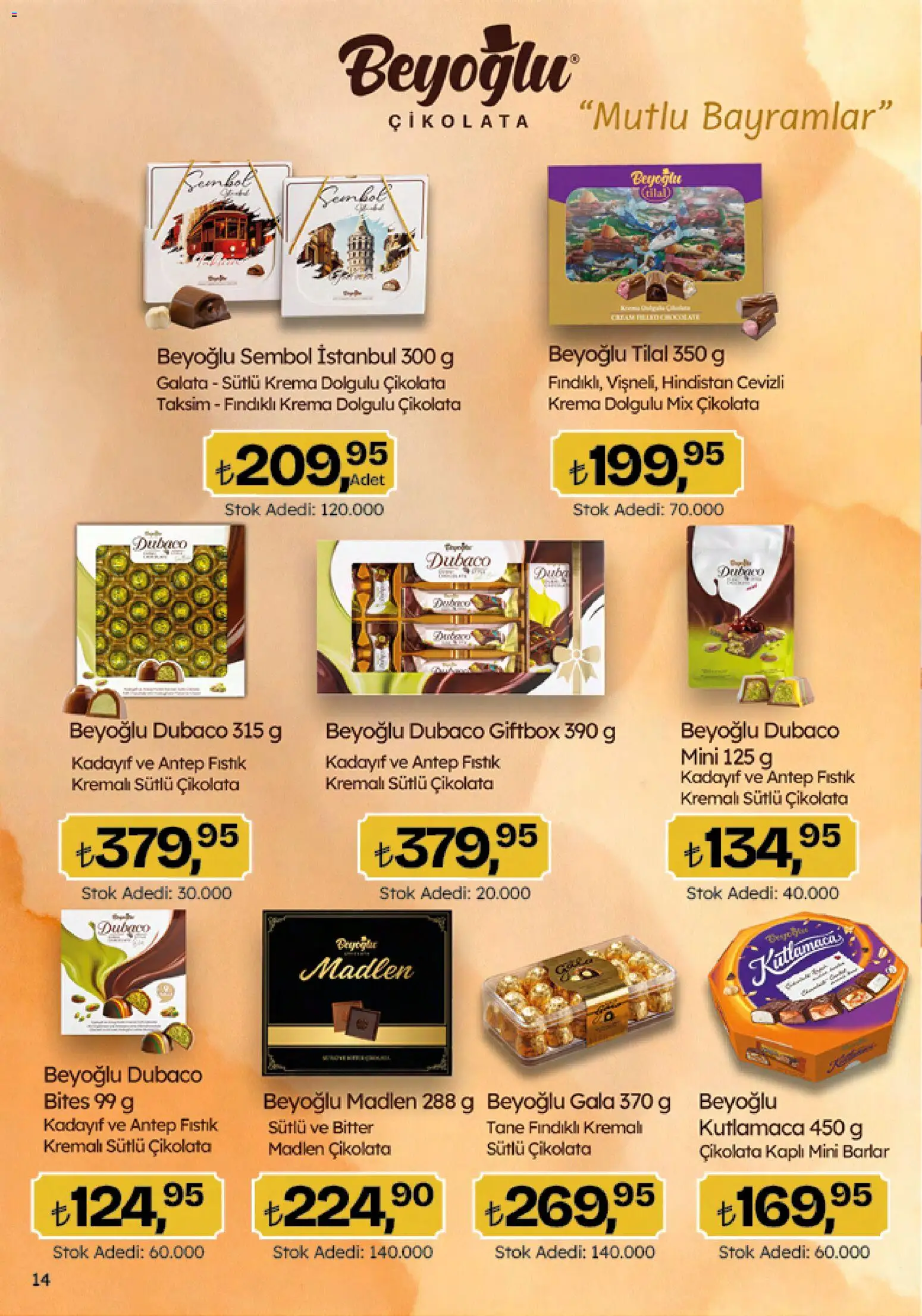 Migros Katalog - 5M Migroskop Dijital - 12.03.2026 tarihinden itibaren geçerlidir | Sayfa: 14 | Ürünler: Fıstık, Çikolata, Krema