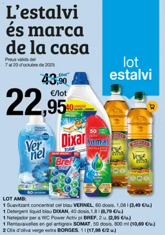 Vista previa Bonpreu folleto válido desde el 07.10.2025