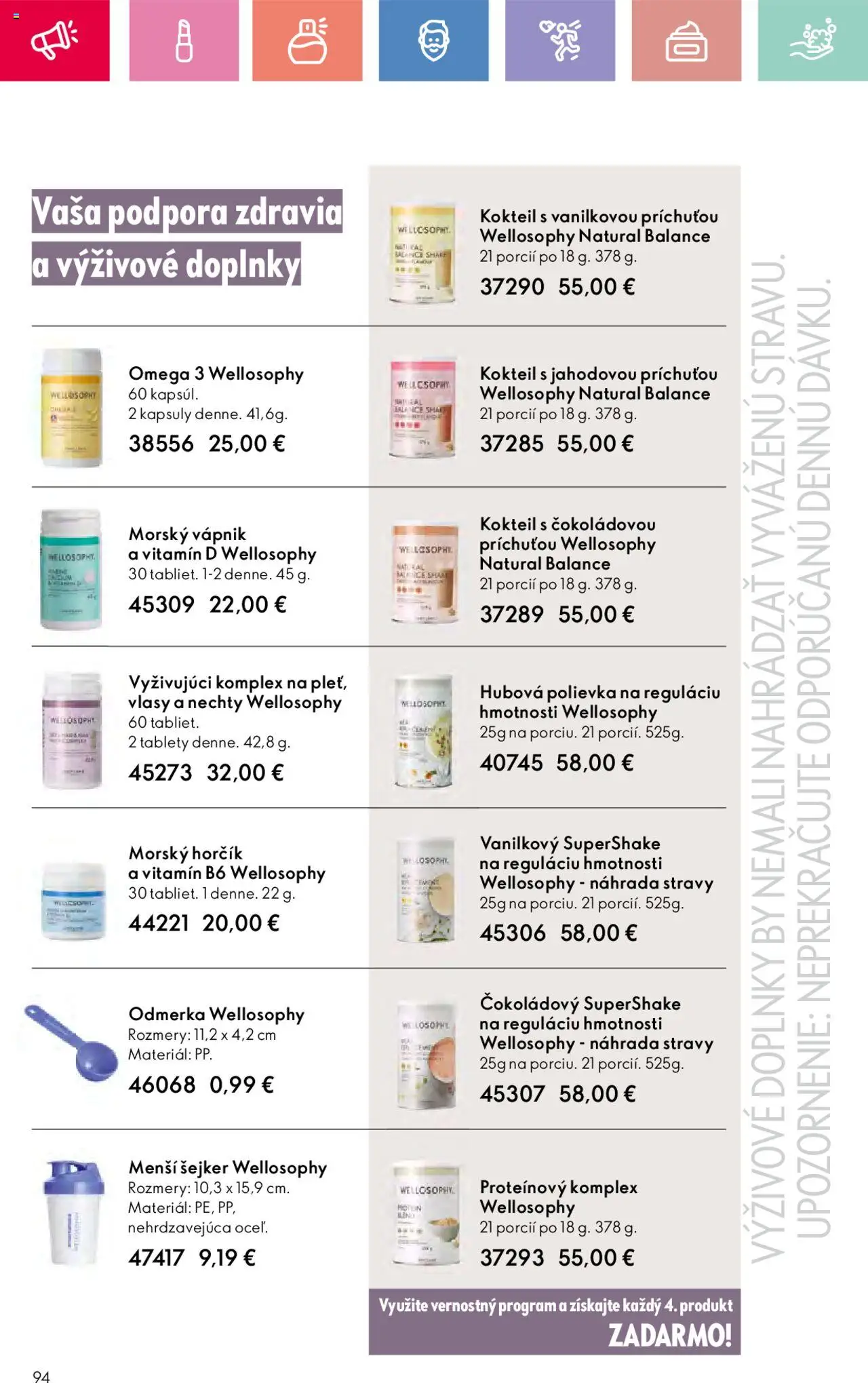 Katalóg Oriflame 10 2025 │ platný od 06.07.2025 | Strana: 94 | Produkty: Protein