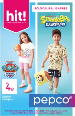 Anteprima del volantino Pepco volantino valido a partire dal 09.04.2026