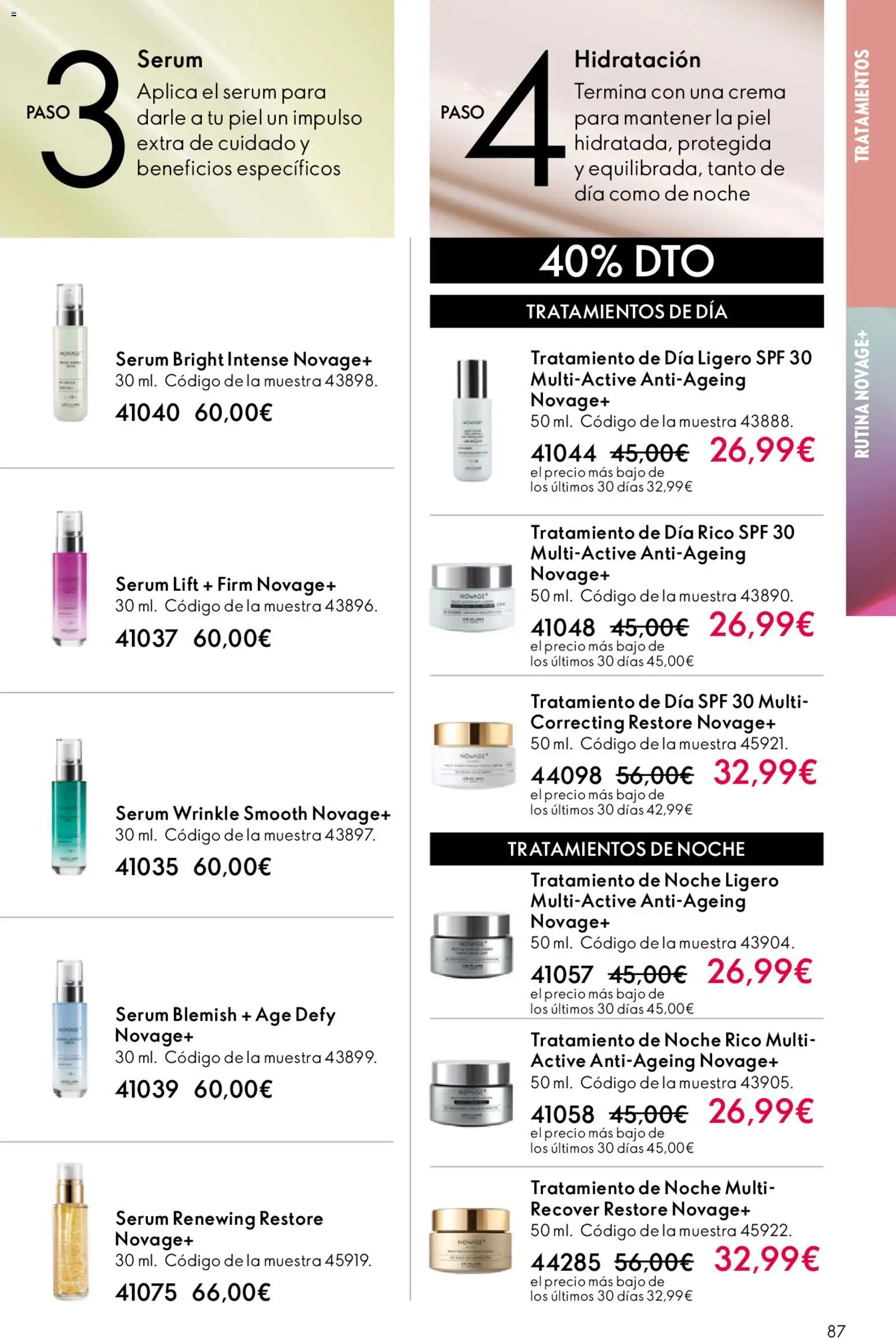Oriflame - Catálogo Campaña 6 │ válido desde el 22.04.2026 | Página: 87 | Productos: Sérum, Crema