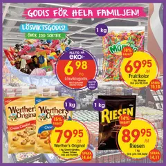 EKO erbjudanden - Förhandsvisning av reklamblad från butik EKO aktuell från 06.04.2026 | Sida: 9 | Produkter: Mjölk, Choklad, Godis