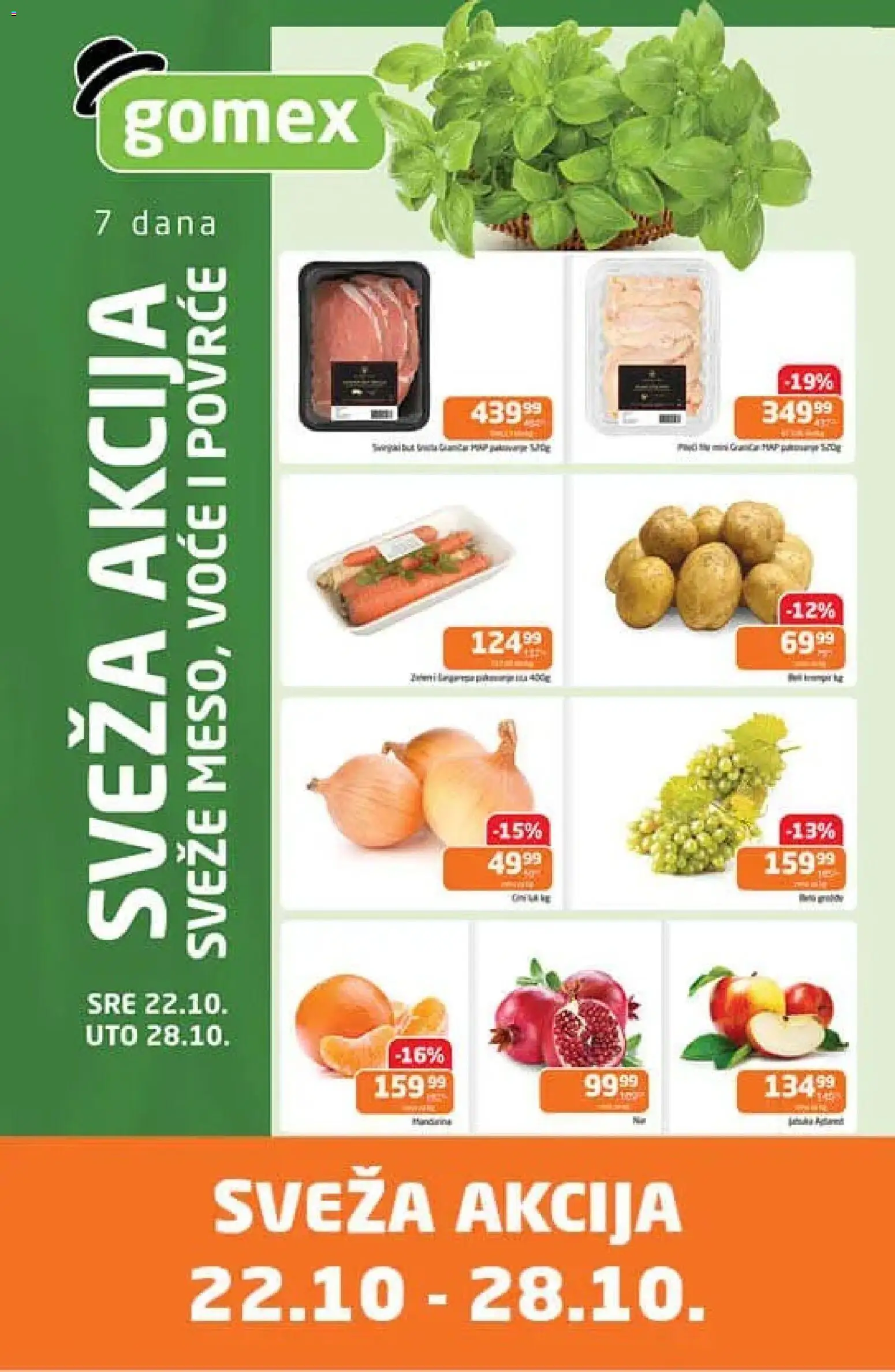Gomex katalog - važi od 22.10.2025 | Strana: 1