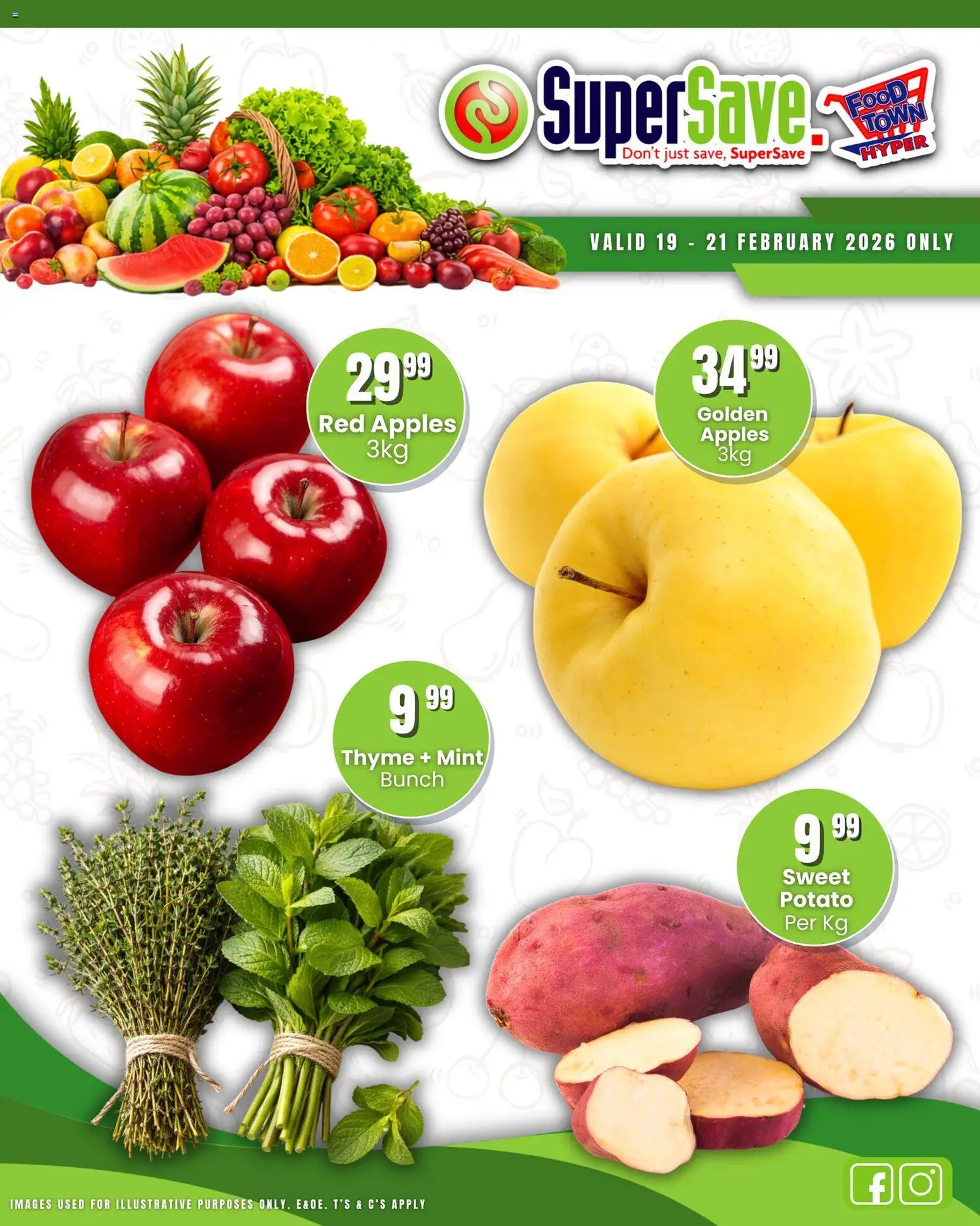 New Super Save catalogue – valid from 19.02.2026 | Page: 5 | Products: Apples