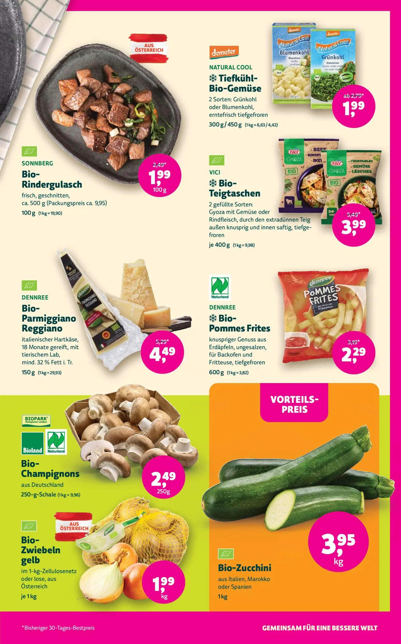 Denns BioMarkt Flugblatt gültig ab 14.01.2026 | Seite: 11 | Produkte: Gemüse, Pizza, Saft, Reis